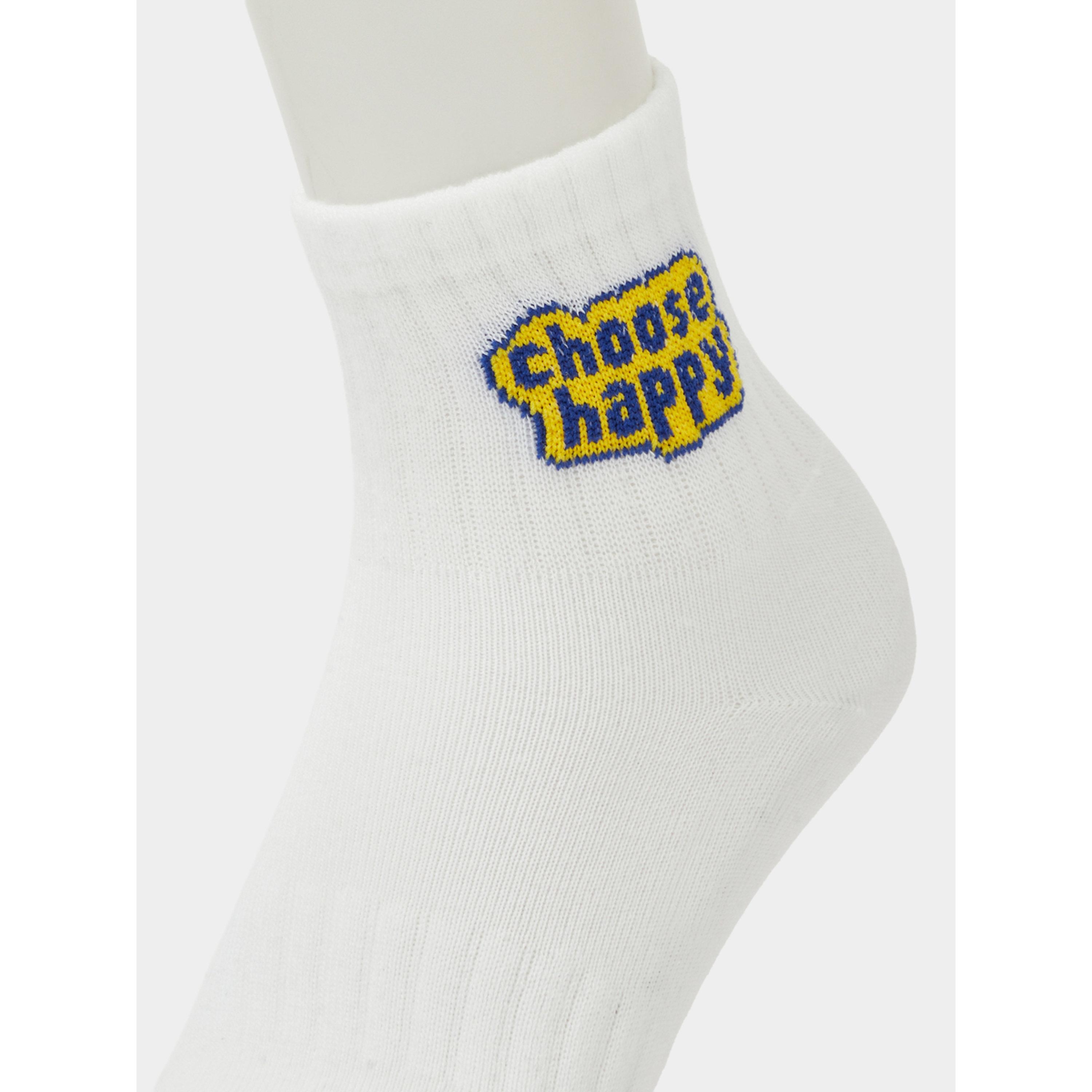 Styli Pack of 3 - Slogan Detail Socks-men-socks-image-3