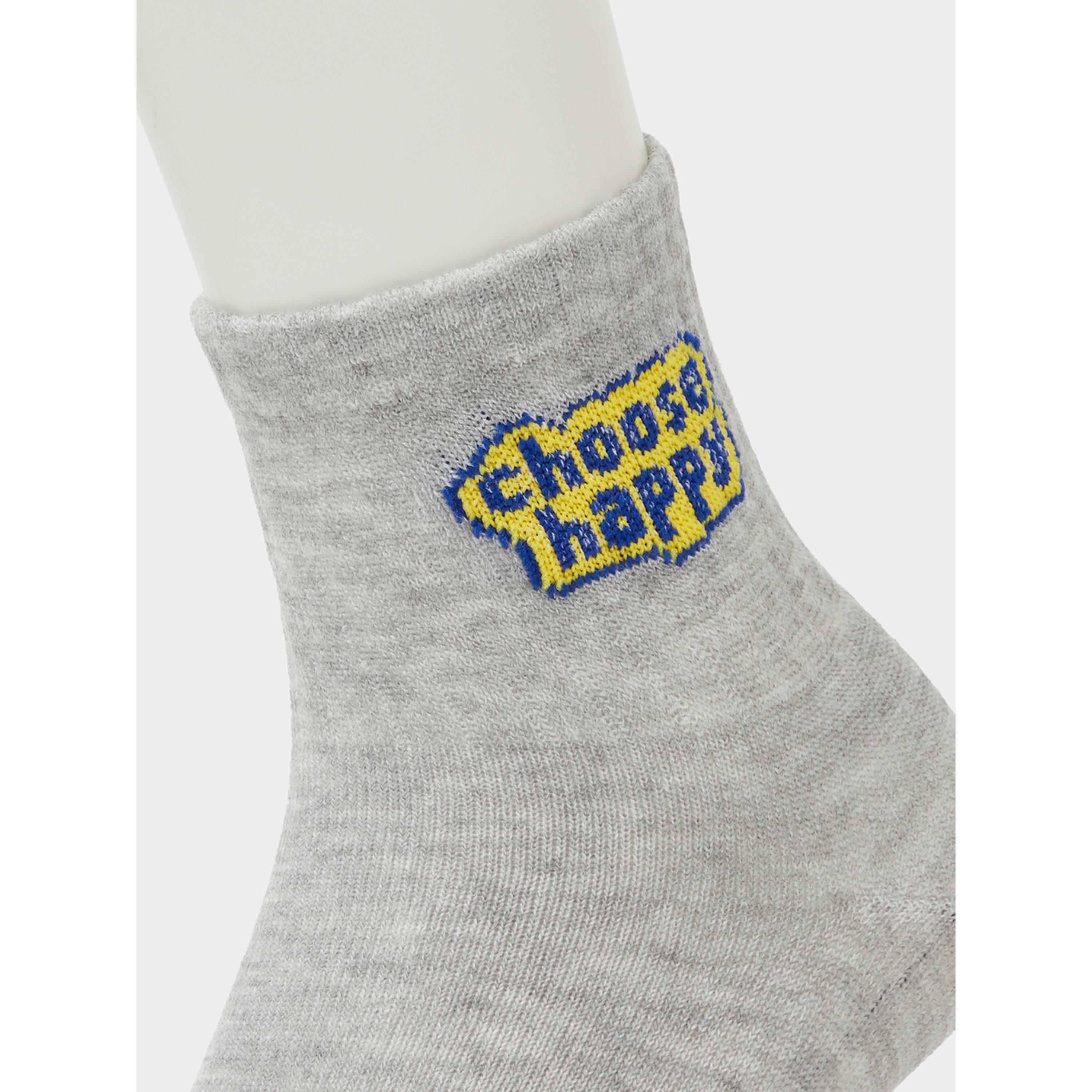 Styli Pack of 3 - Slogan Detail Socks-men-socks-image-7