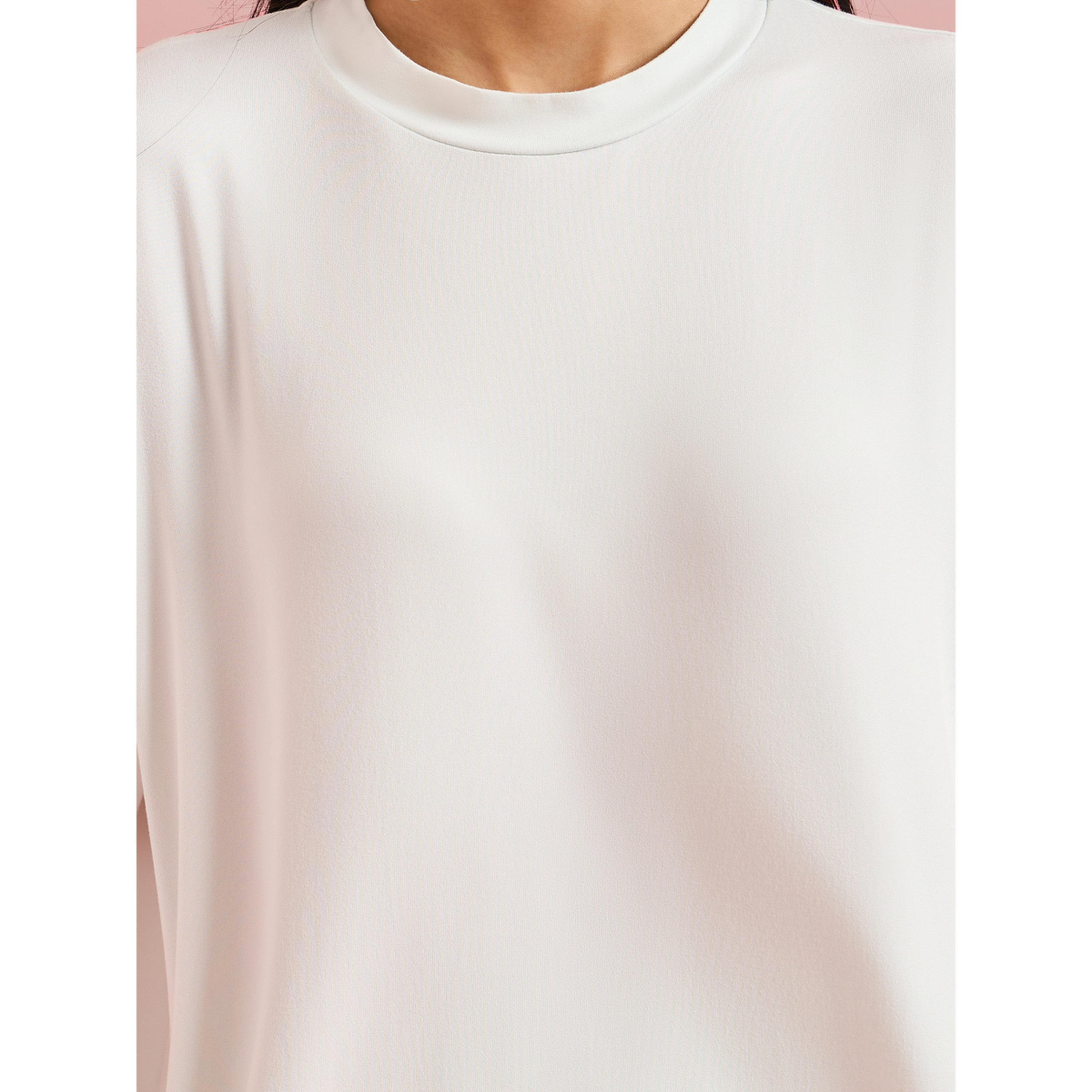 Styli Color Block Solid T-Shirt and Wide leg Pants Pyjama Set-women-clothing-nightwear-pyjamas-longsets-image-5