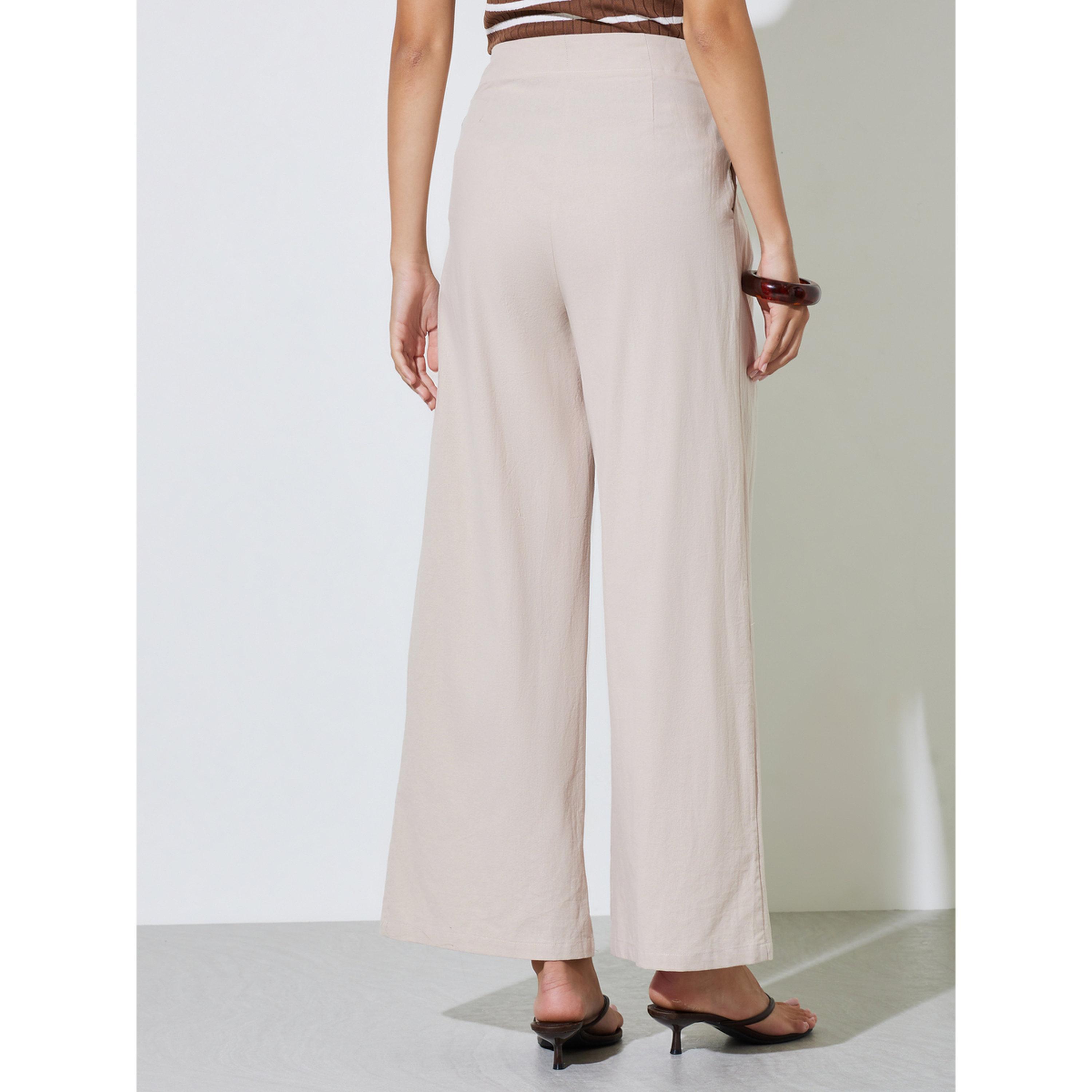 Take Two Beige Wide-Leg Trousers-women-clothing-trousers-image-4