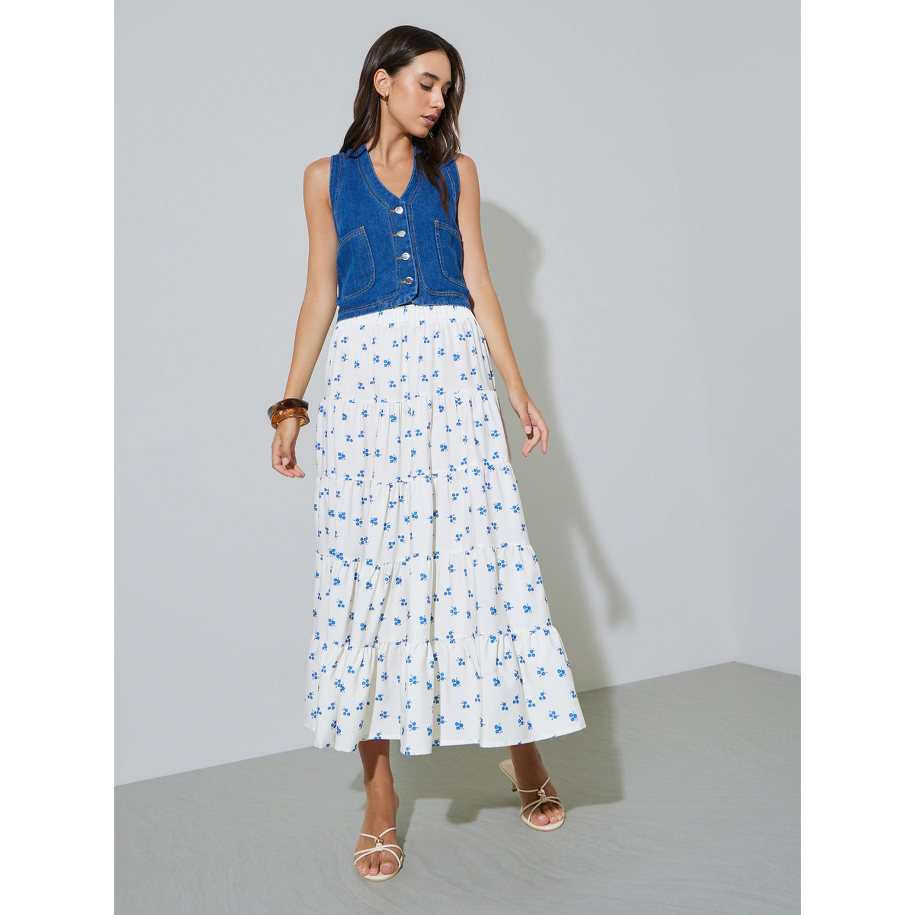 Take Two Floral Tiered Midi Skirt-women-clothing-skirts-image-2