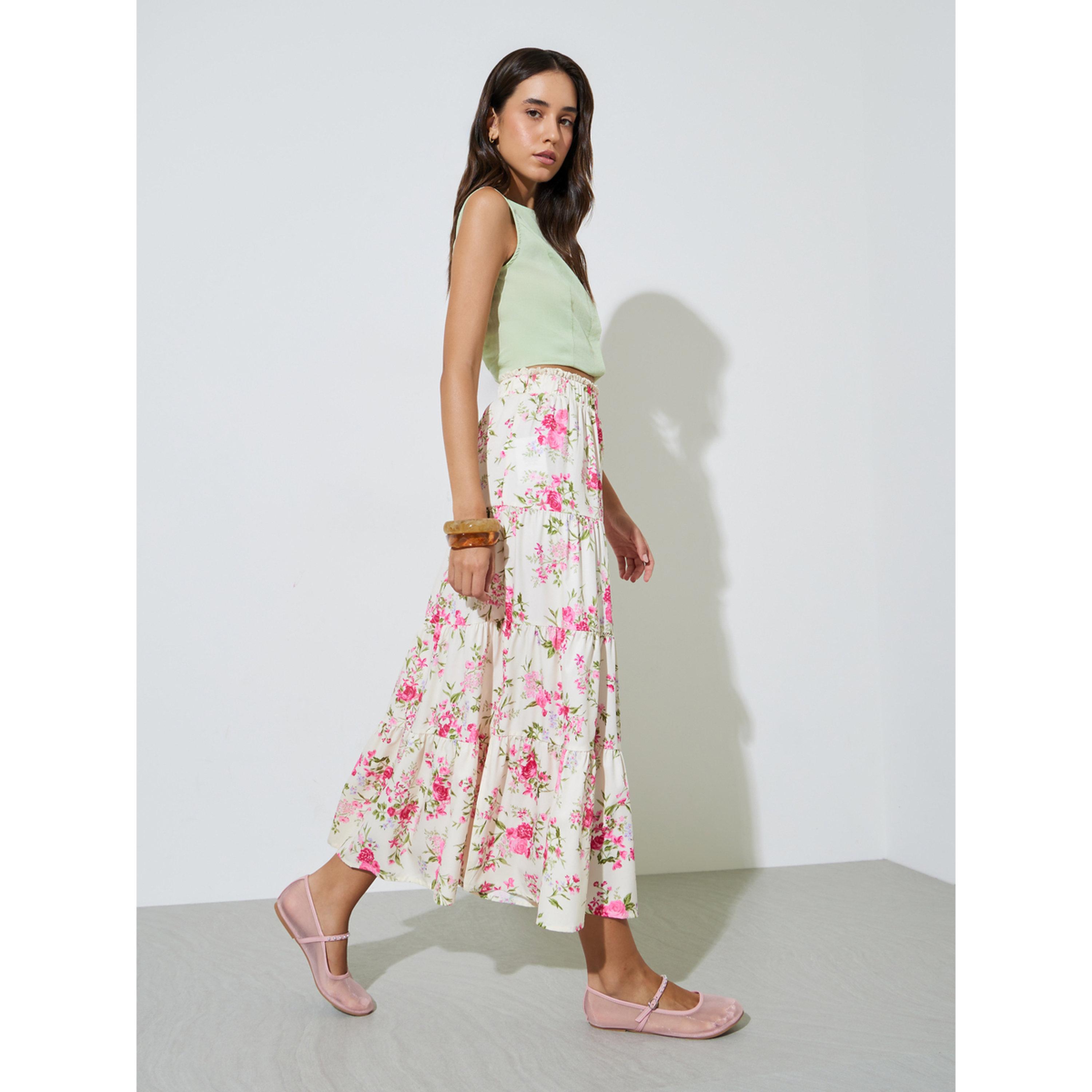 Take Two Floral Tiered Midi Skirt-women-clothing-skirts-image-3