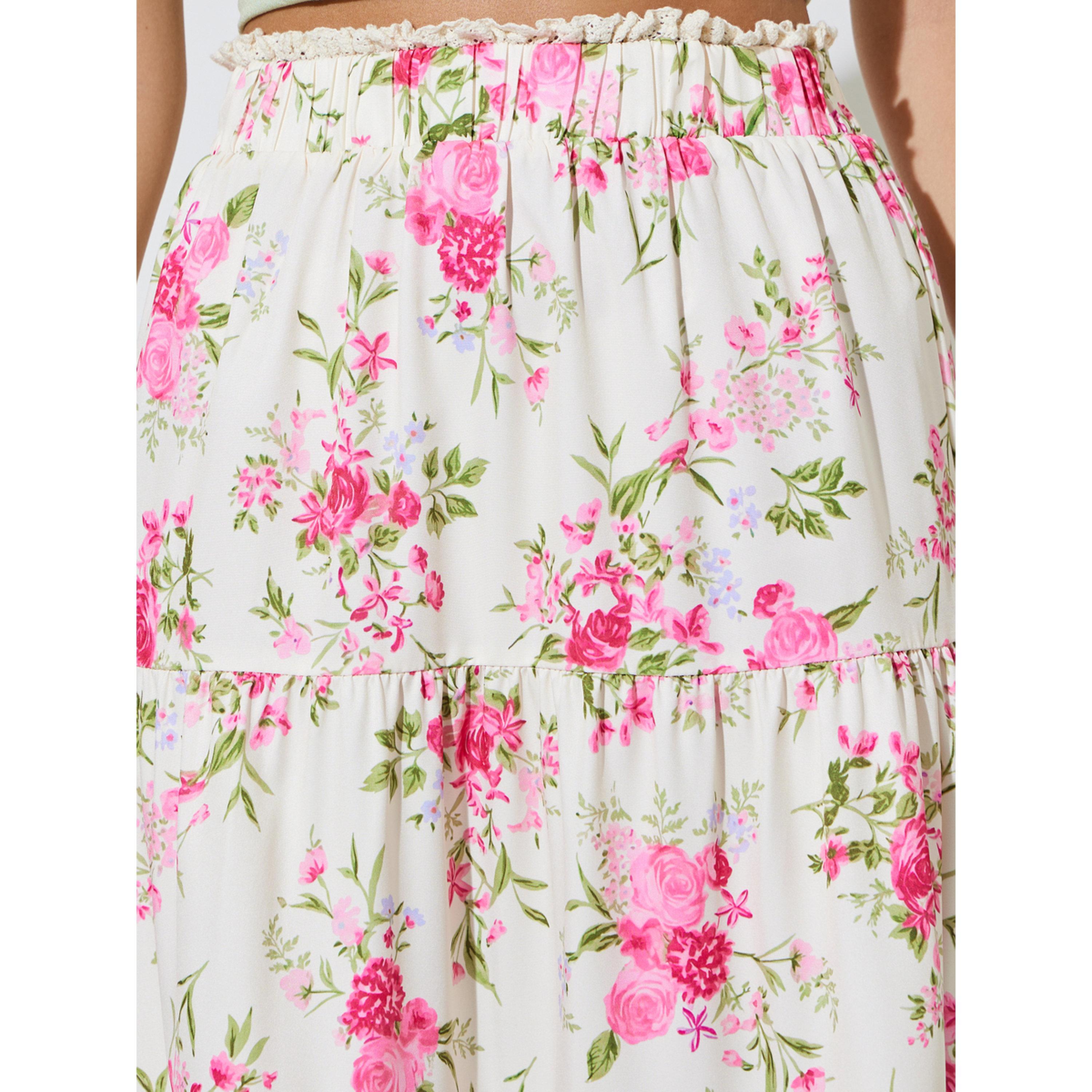 Take Two Floral Tiered Midi Skirt-women-clothing-skirts-image-4