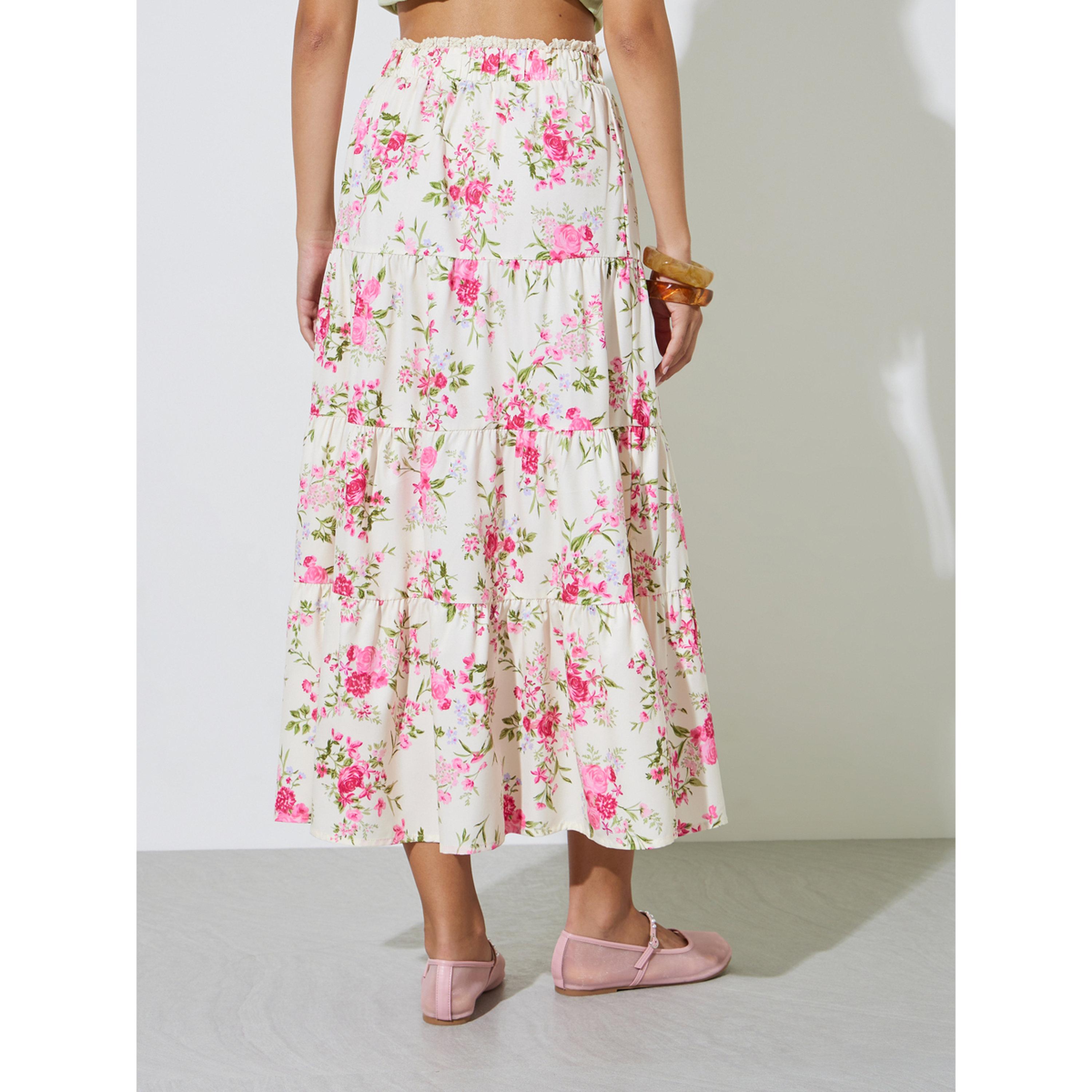 Take Two Floral Tiered Midi Skirt-women-clothing-skirts-image-5