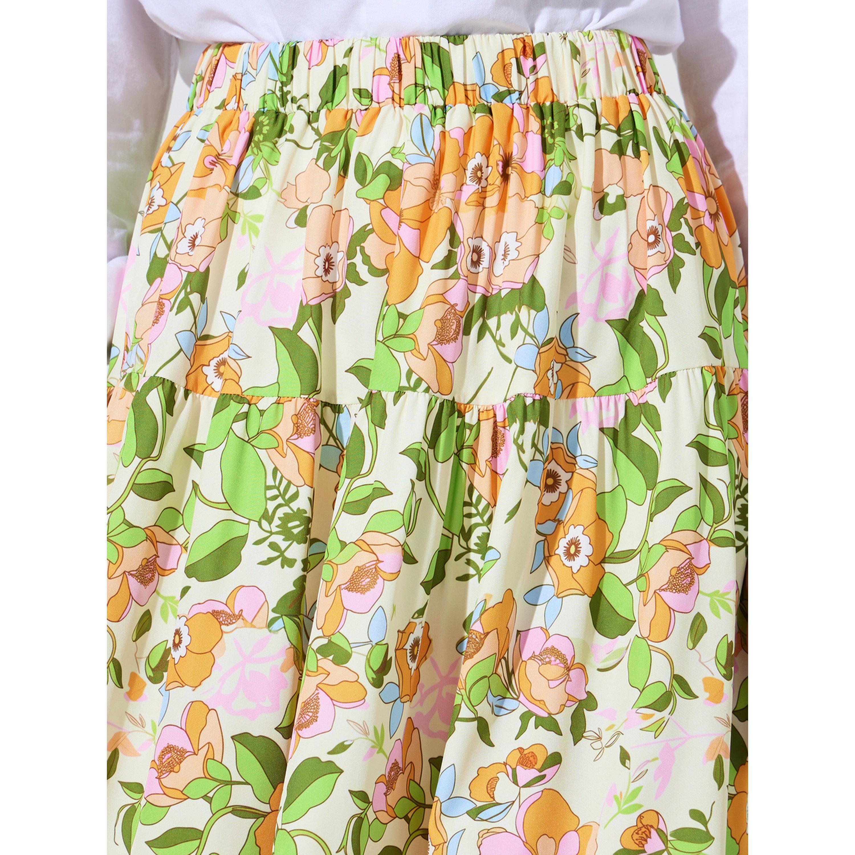 تنورة ميدي وطبعة أزهار متعددة الألوان-women-clothing-skirts-image-3