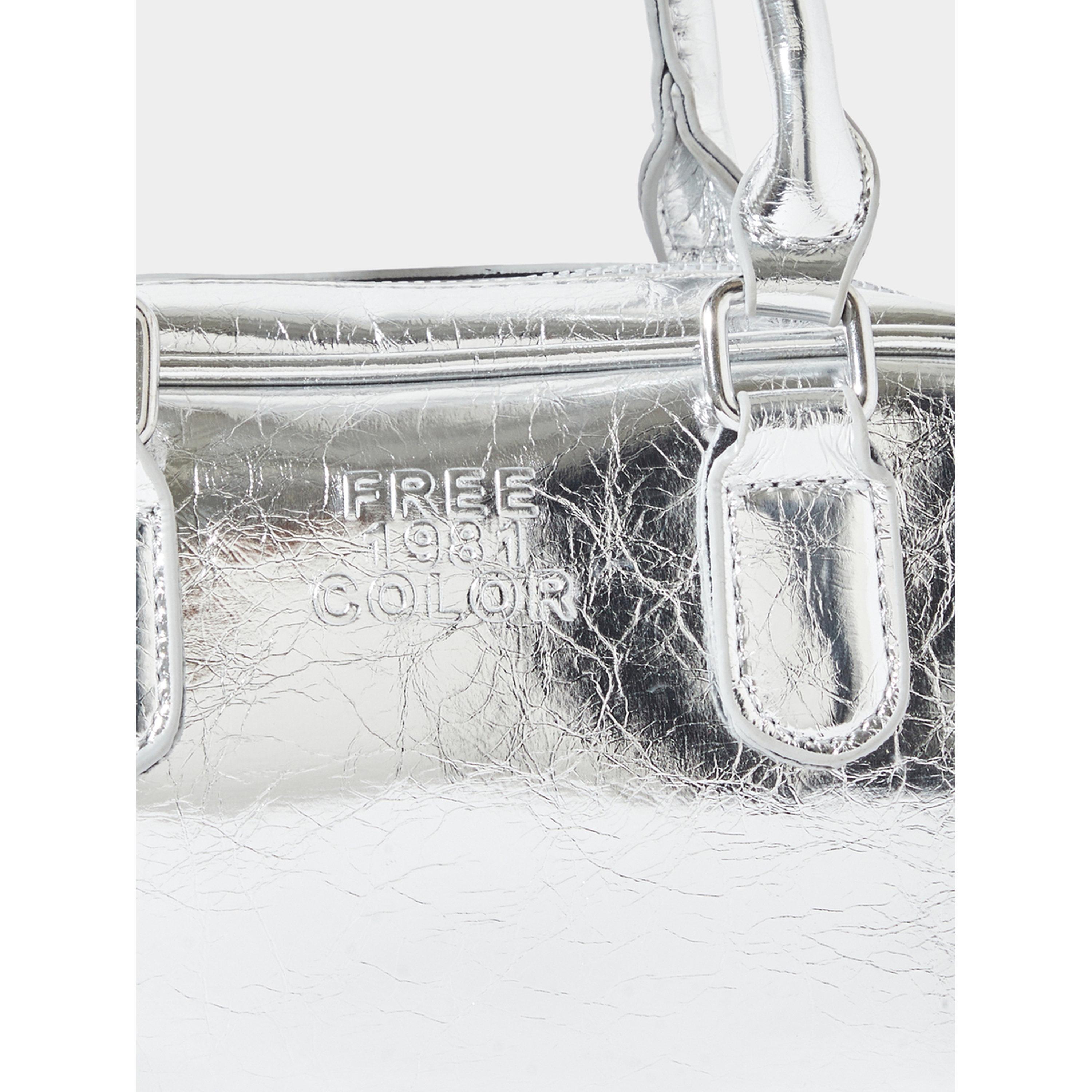 Styli Metallic Silver Mini Hand Bag-women-bagsandwallets-handbags-image-3