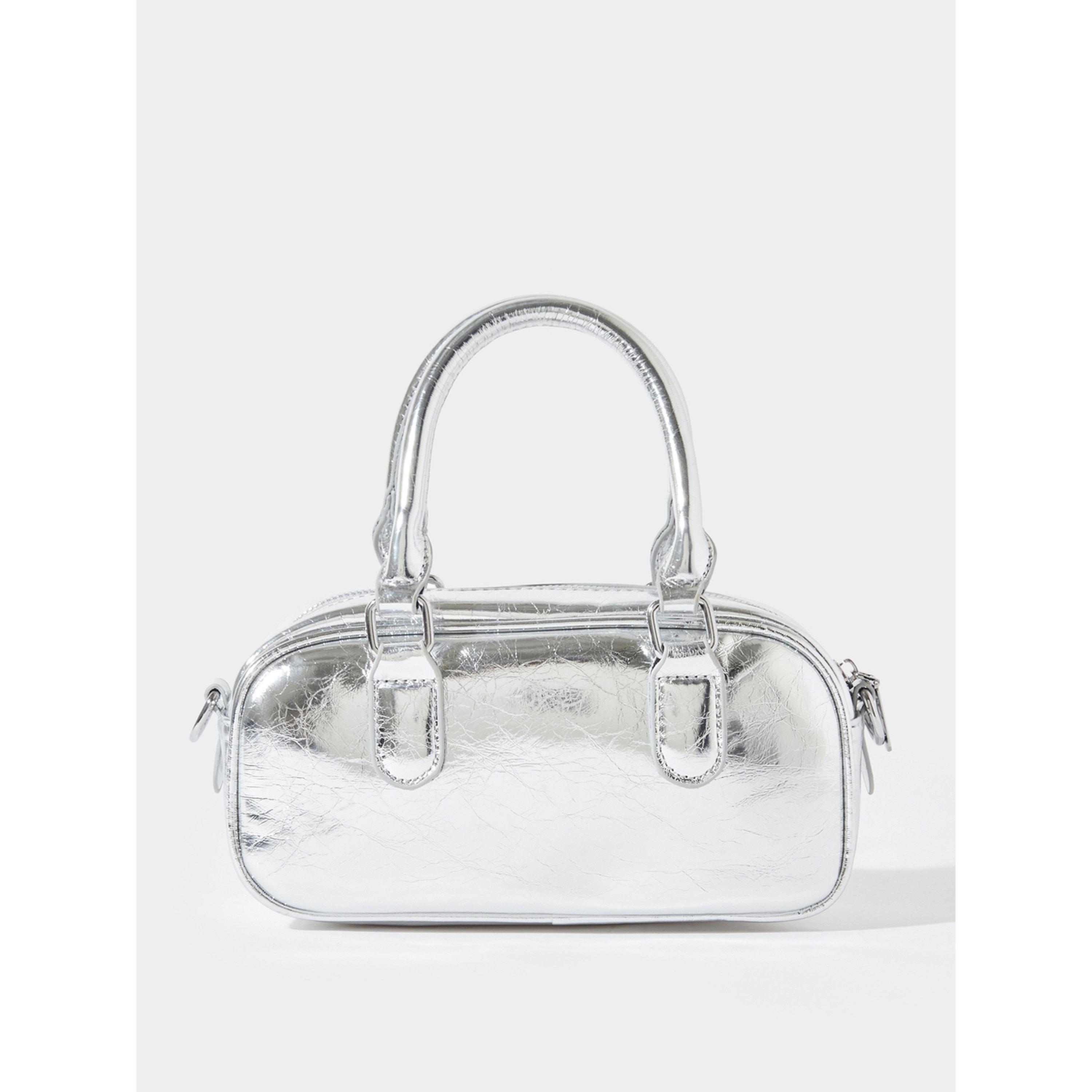 Styli Metallic Silver Mini Hand Bag-women-bagsandwallets-handbags-image-4