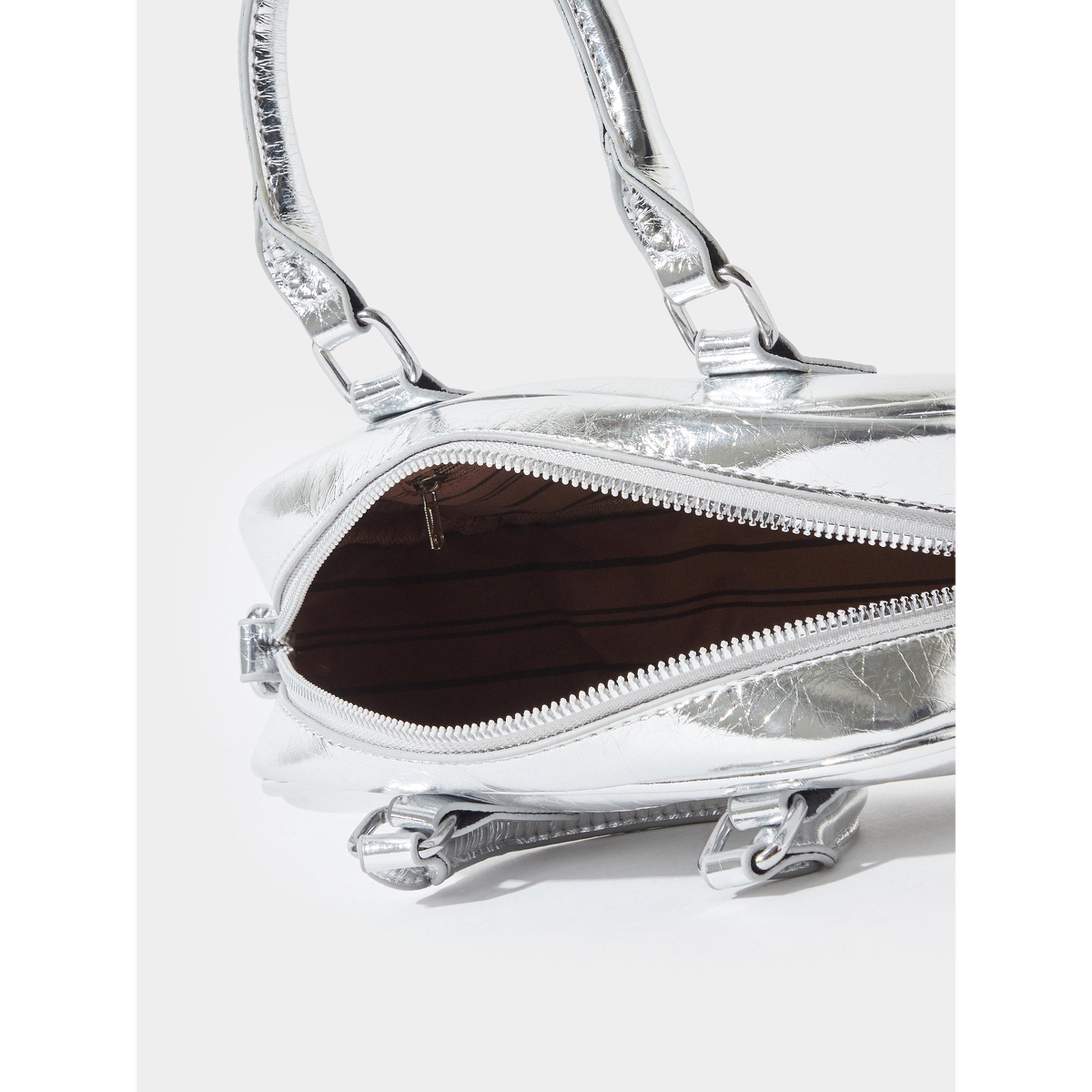 Styli Metallic Silver Mini Hand Bag-women-bagsandwallets-handbags-image-5