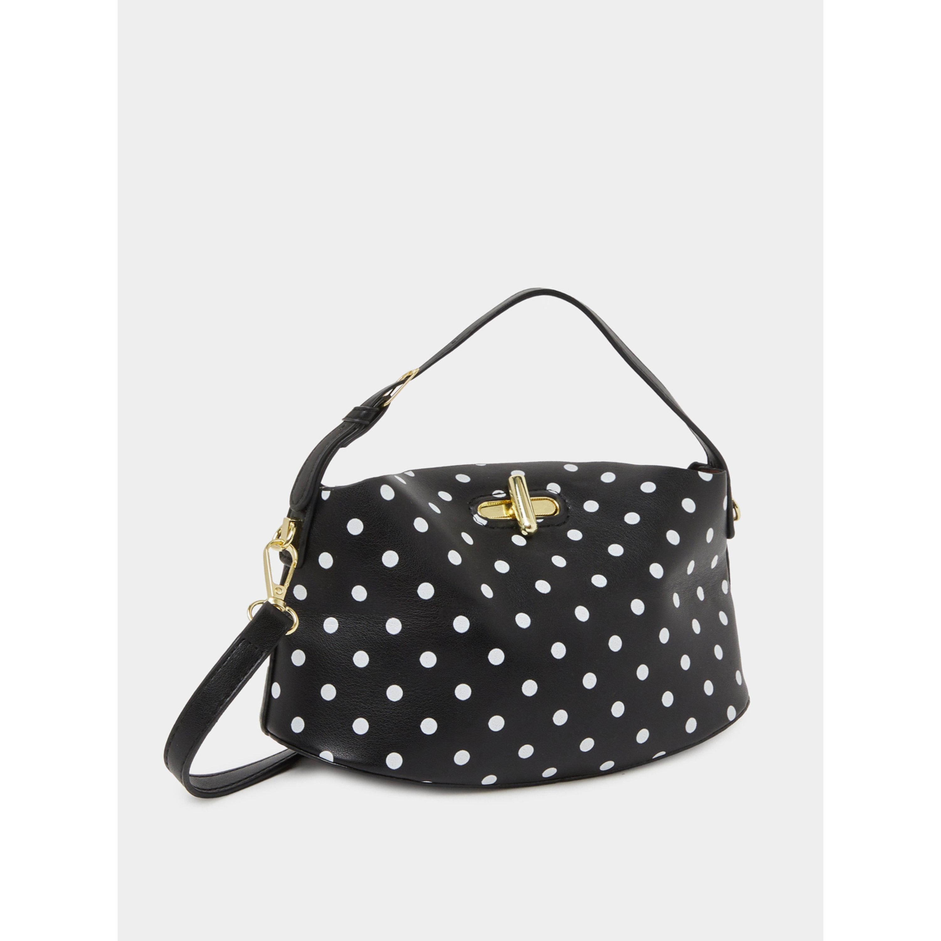 Styli White Polka Dot Crossbody Bag-women-bagsandwallets-handbags-image-1