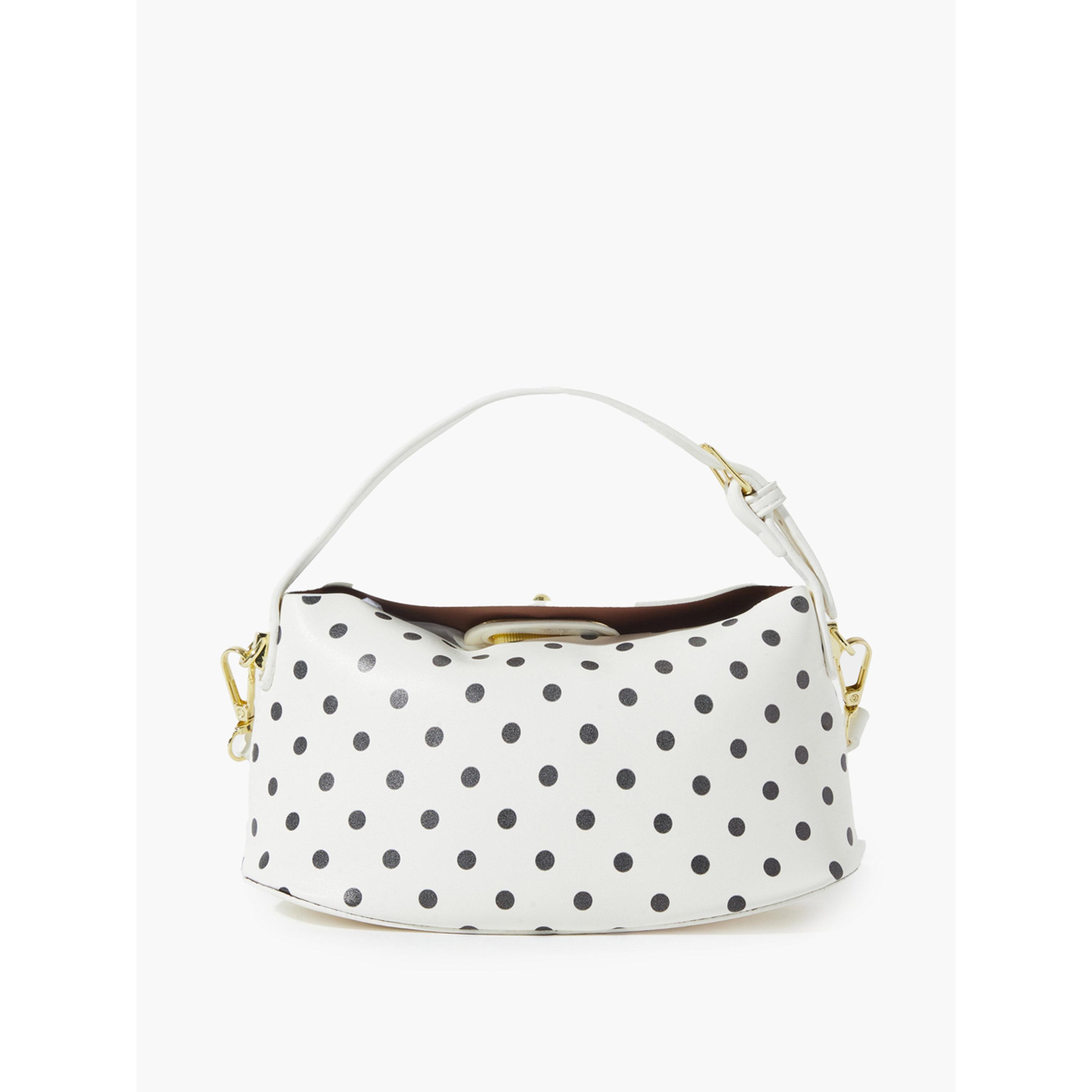 Styli White Polka Dot Crossbody Bag-women-bagsandwallets-handbags-image-3