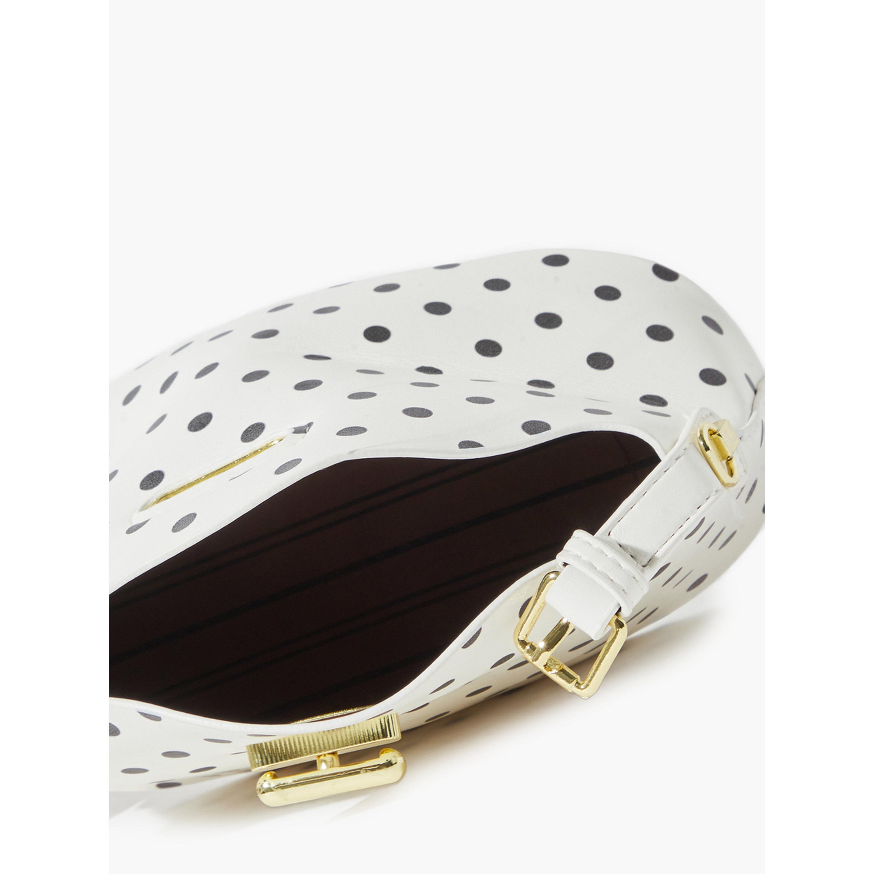 Styli White Polka Dot Crossbody Bag-women-bagsandwallets-handbags-image-5