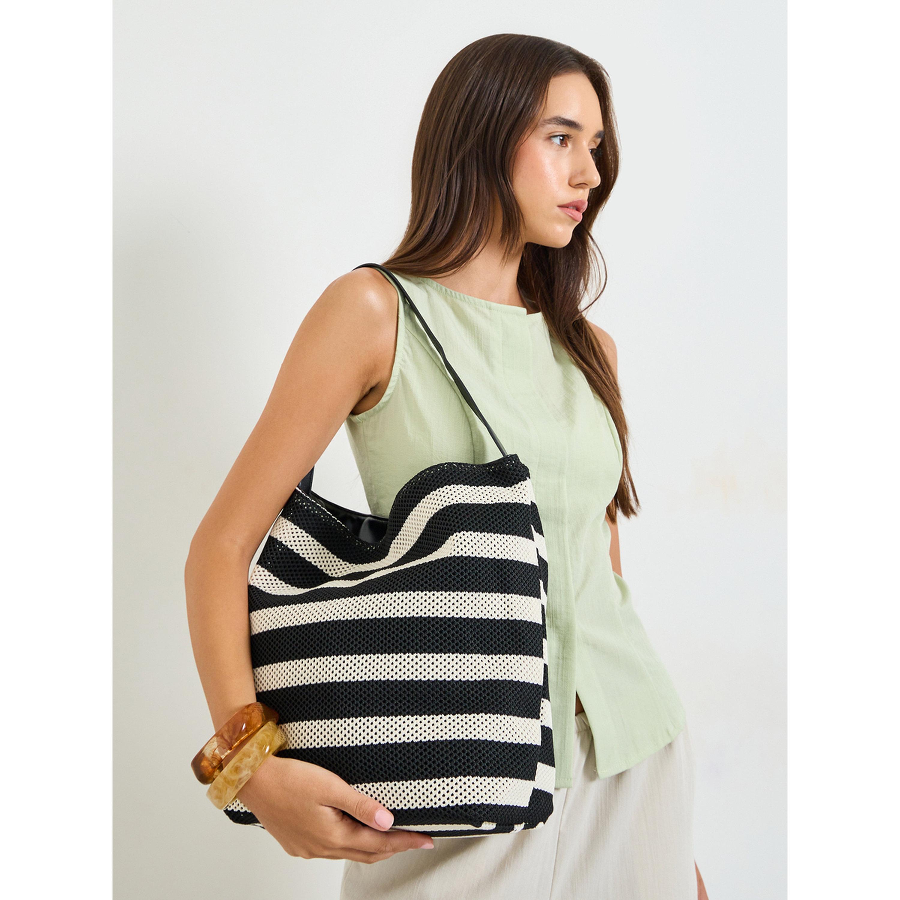حقيبة توت محبوكة ومخططة-women-bagsandwallets-handbags-image-2