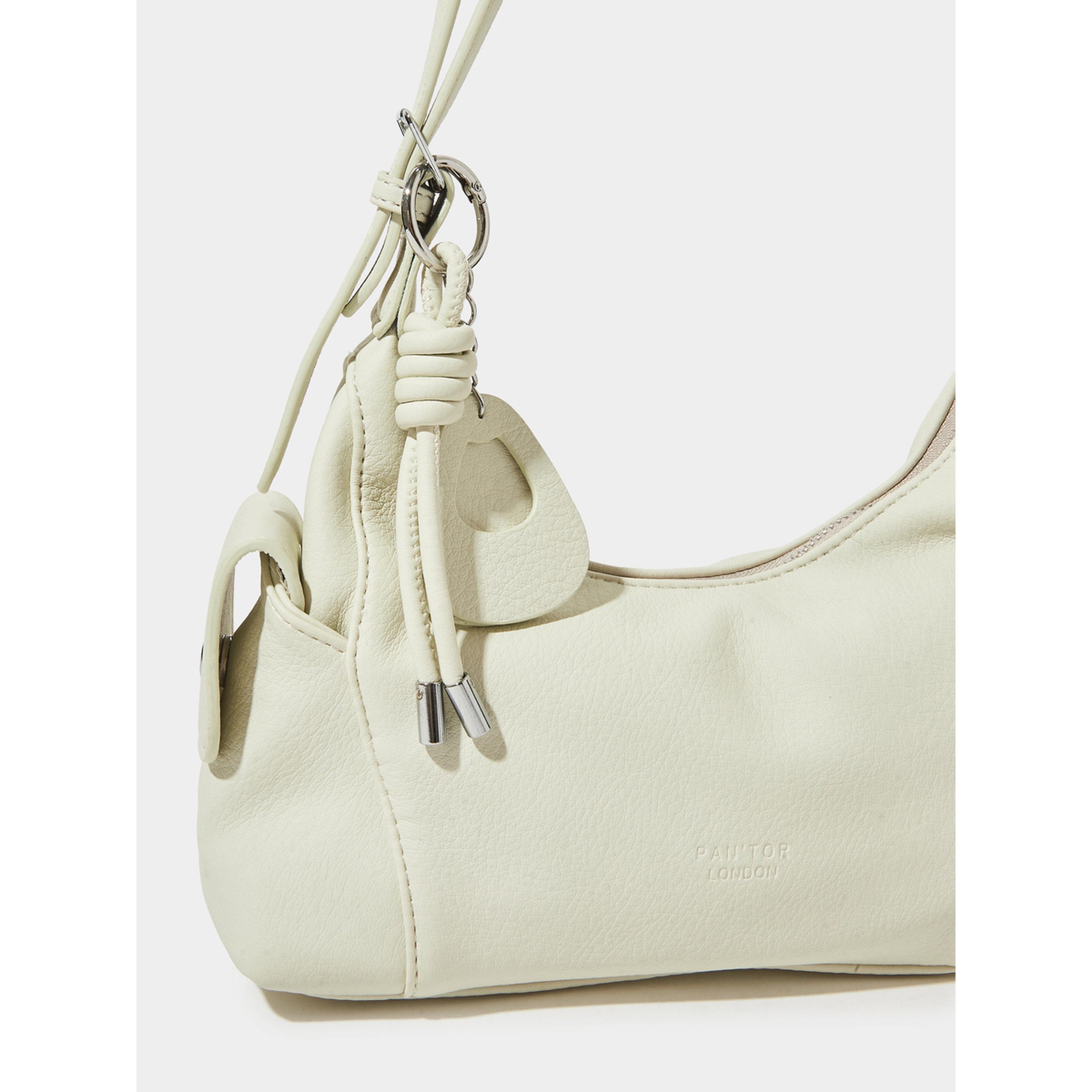 Styli Beige Solid Shoulder Bag with Pocket Detail-women-bagsandwallets-handbags-image-4