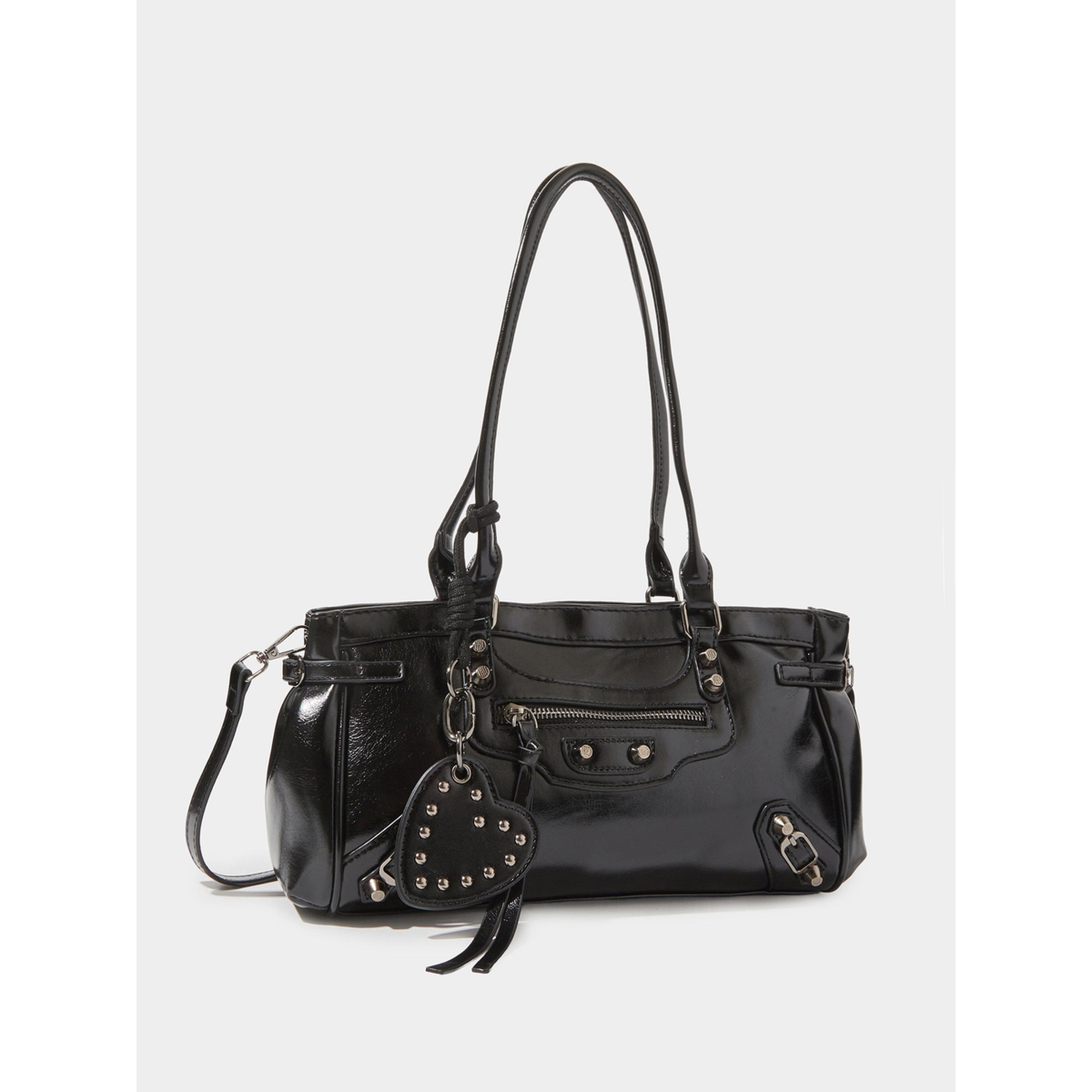 حقيبة سيتي بدلاية قلب ومزينة بدبابيس-women-bagsandwallets-handbags-image-1