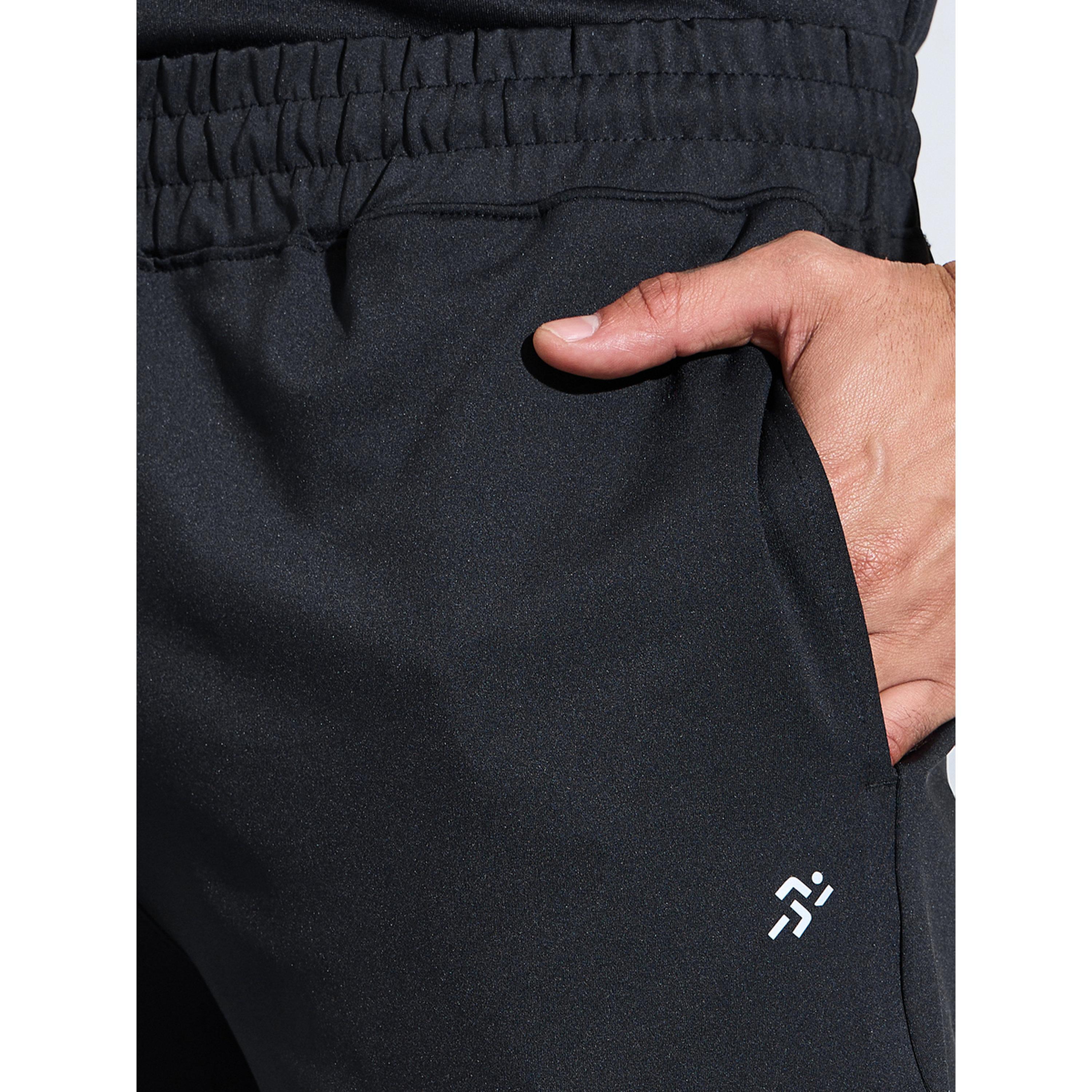 بنطال رياضي سادة باللون الأسود-men-clothing-sportswearandactivewear-bottoms-image-4