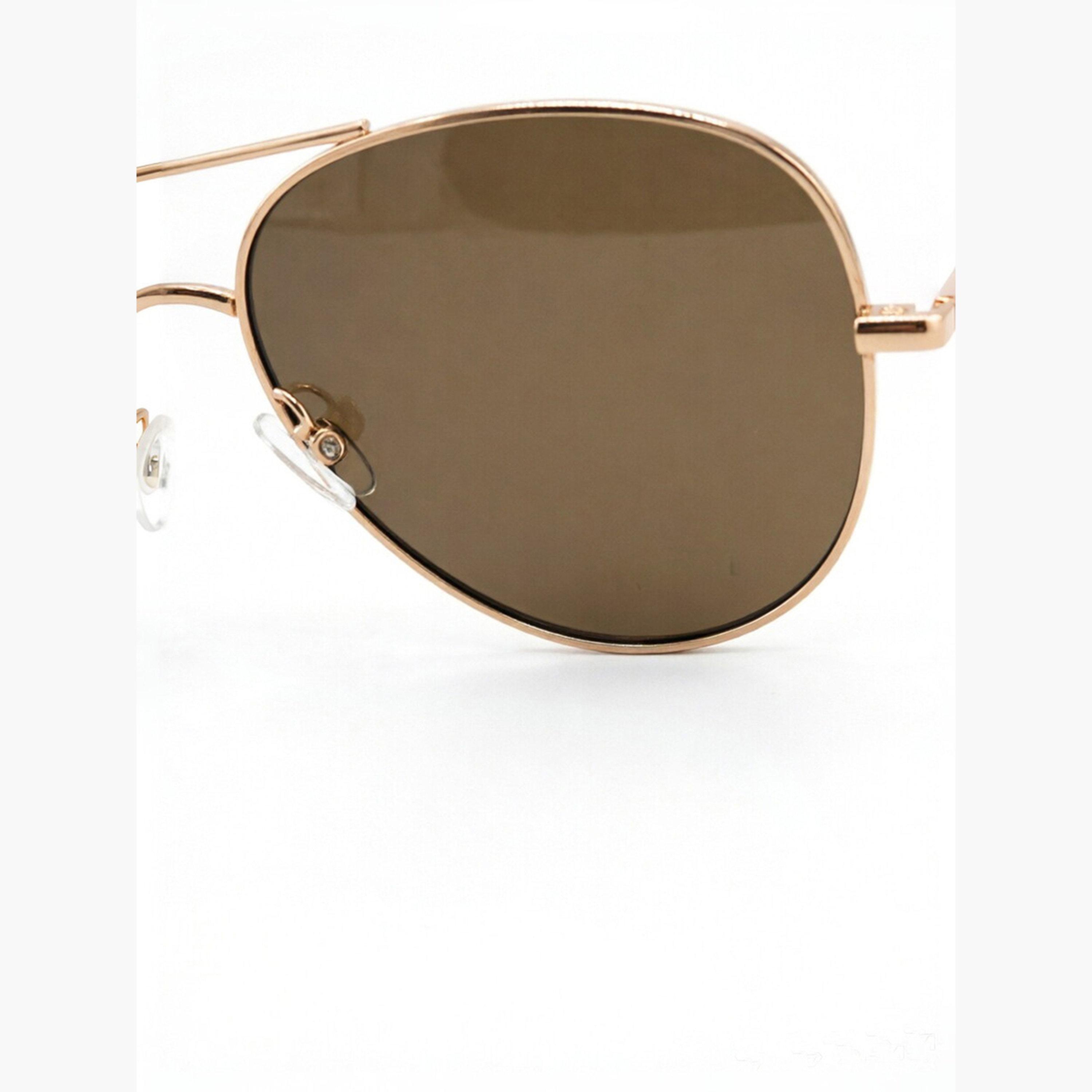 نظارة شمسية أفياتور باللون الذهبي-men-sunglasses-image-3
