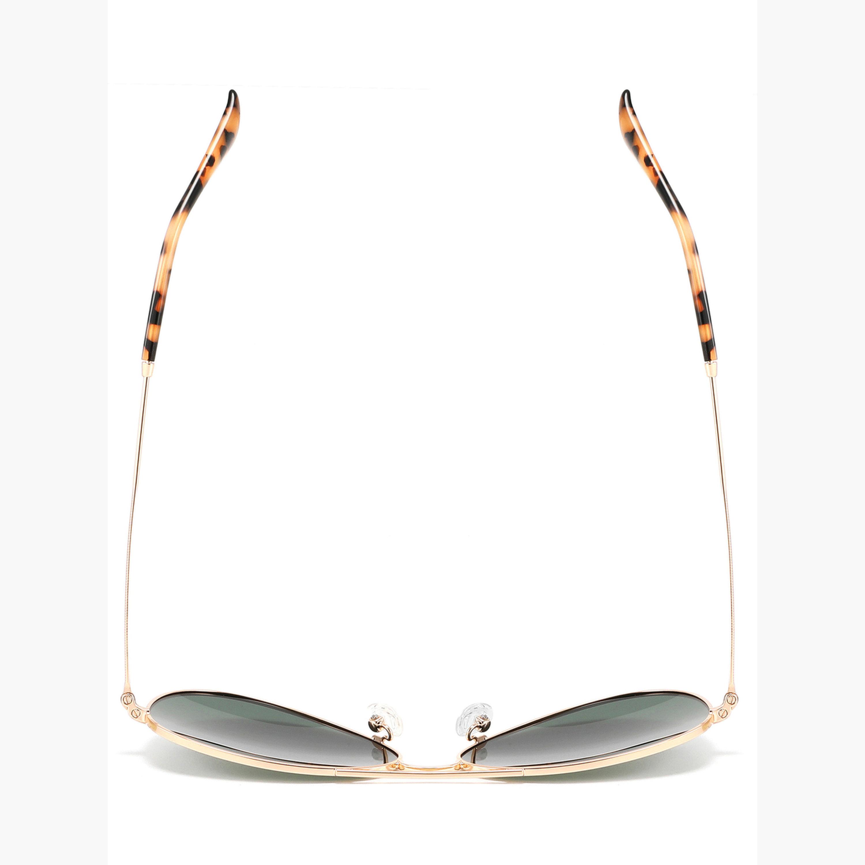 نظارة شمسية أفياتور باللون الذهبي-men-sunglasses-image-4