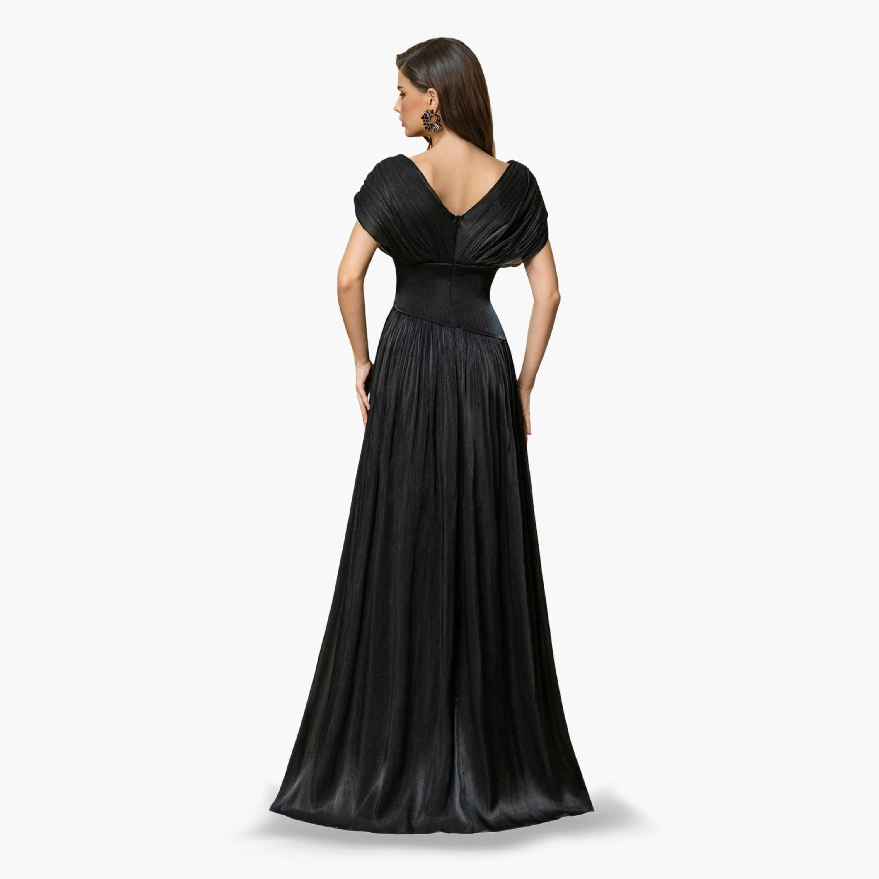 فستان سهرة طويل بحافة واسعة ومزين-women-clothing-dresses-image-3