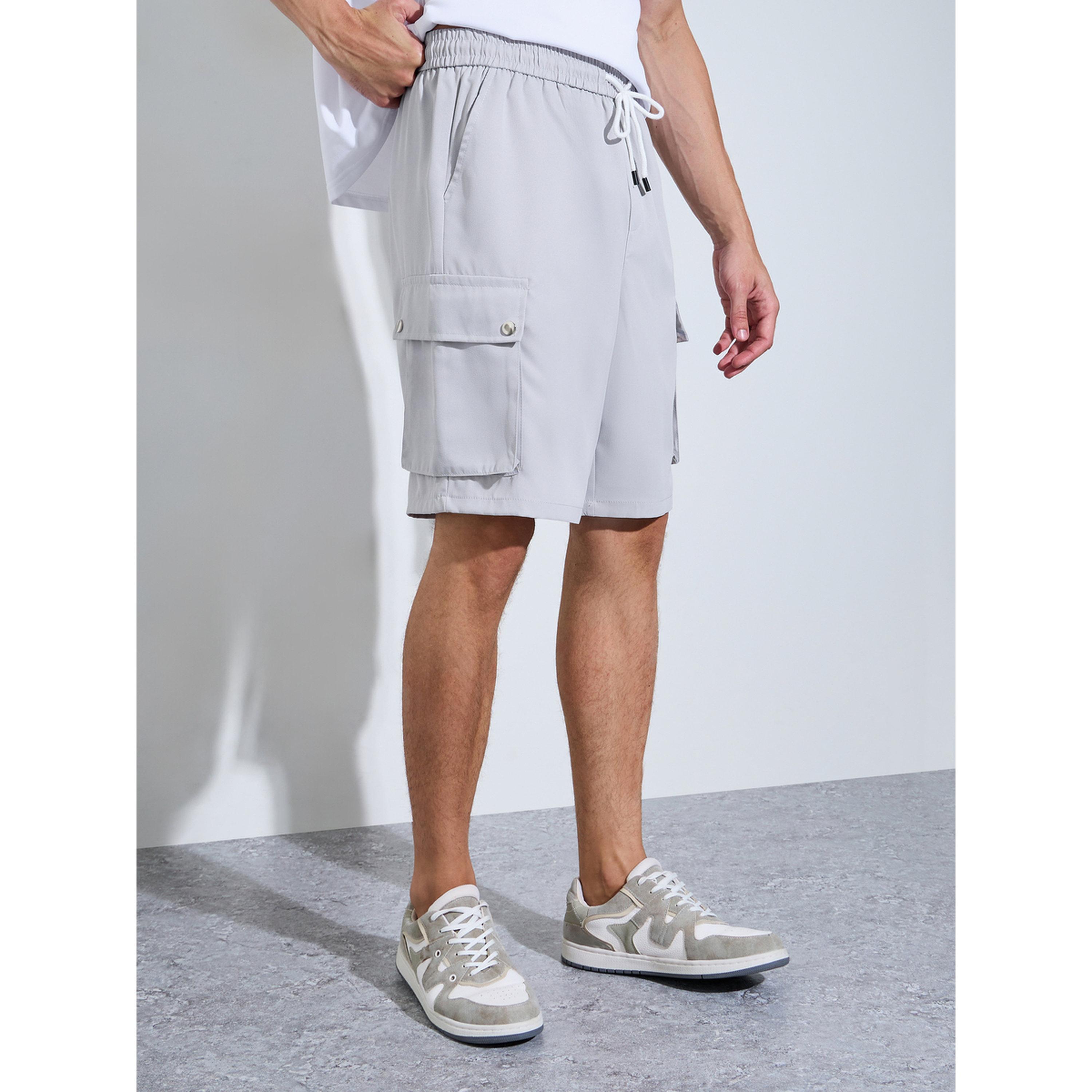 Take Two Men Pocket Detail T-Shirt and Shorts Co-Ord Set-men-clothing-coordsets-image-4