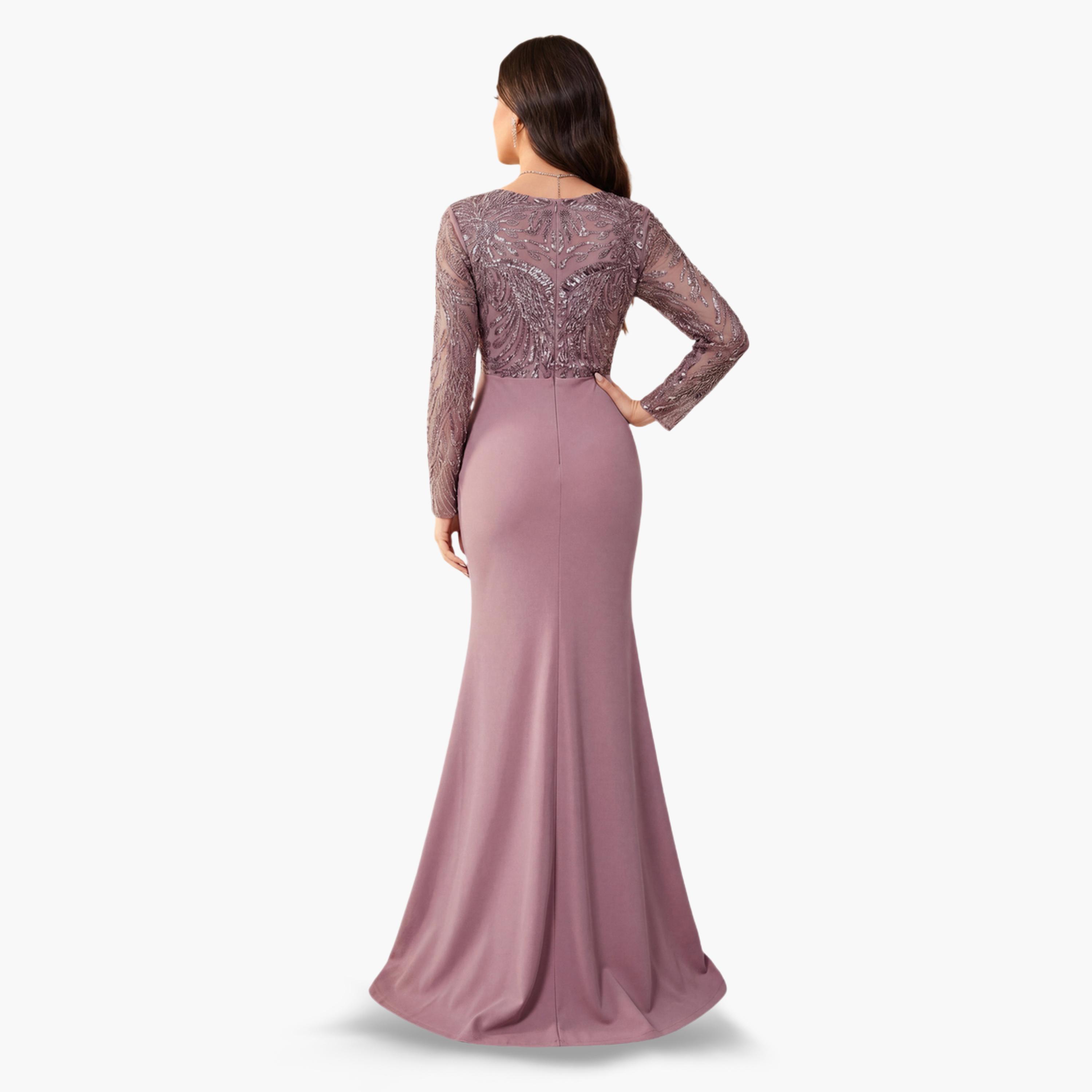 SUPGIR X Styli Purple Sequin Bodice Maxi Dress-women-clothing-dresses-image-3