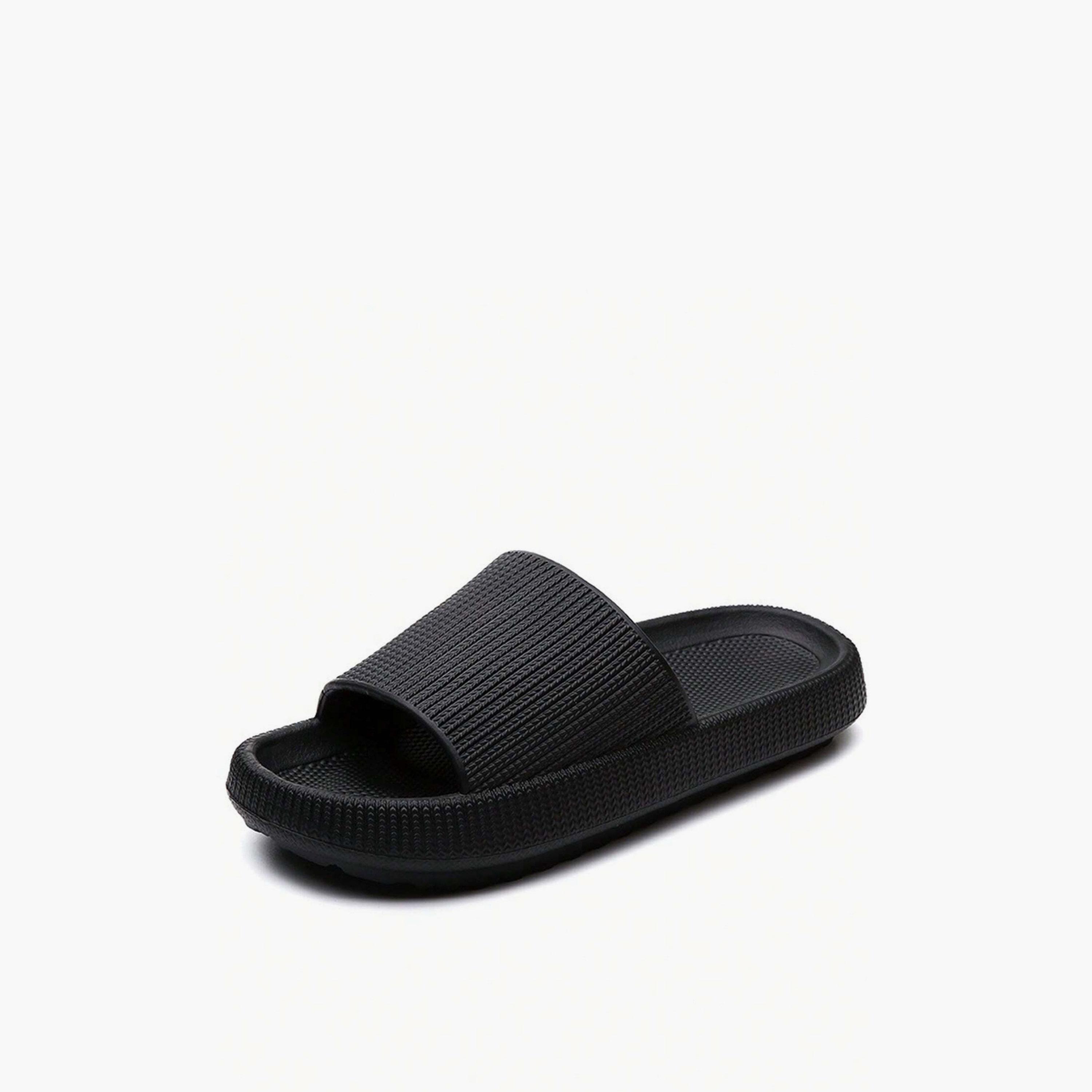 صندل أنيق ومريح للنساء باللون الأسود للمنزل والشاطئ-women-shoes-flipflopsandslides-image-5
