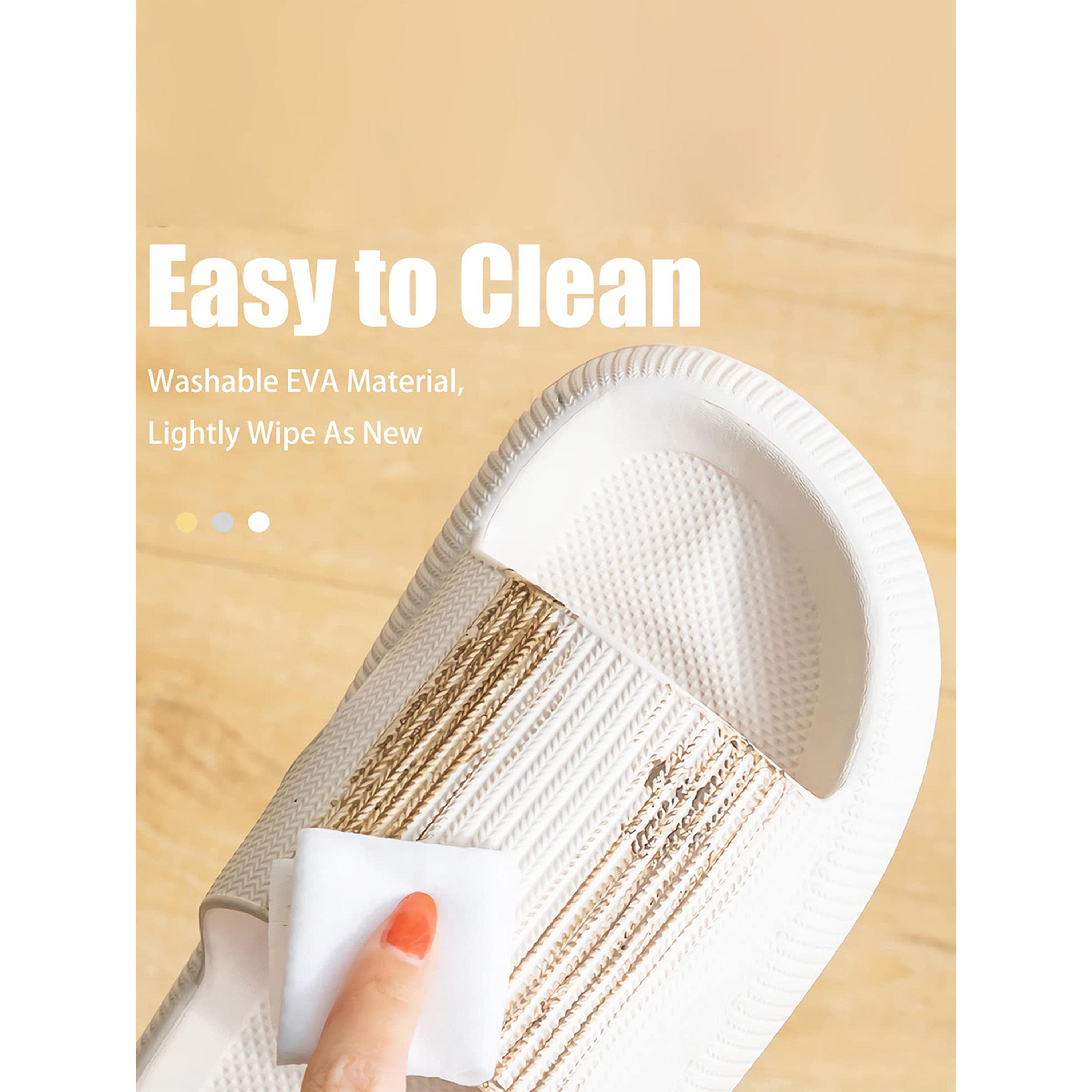 Take Two Comfy White Cloud Slides for Women - Soft and Non-Slip-women-shoes-flipflopsandslides-image-4