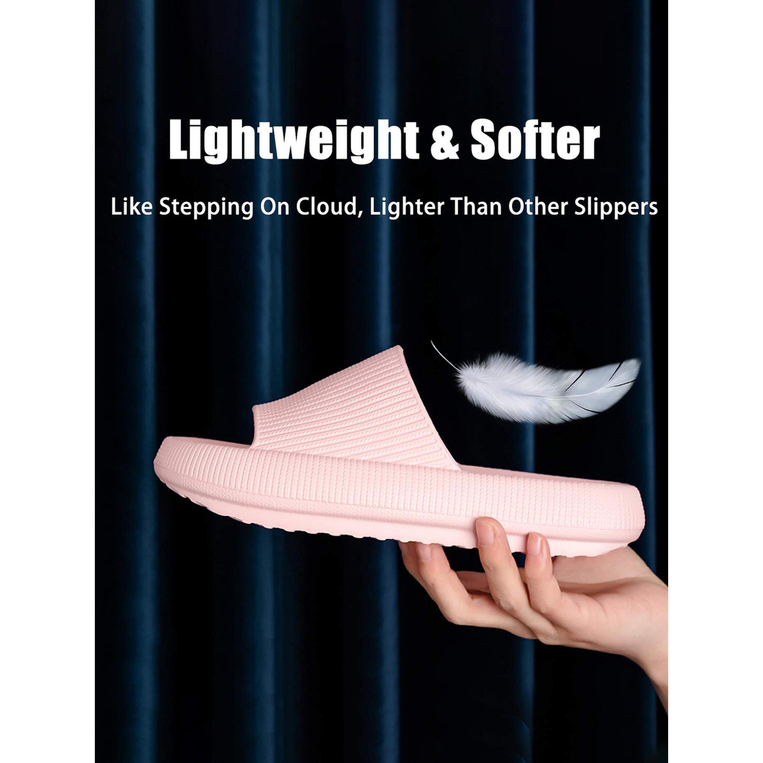 Take Two Light Pink Pillow Slides for Women - Soft and Non-Slip-women-shoes-flipflopsandslides-image-2