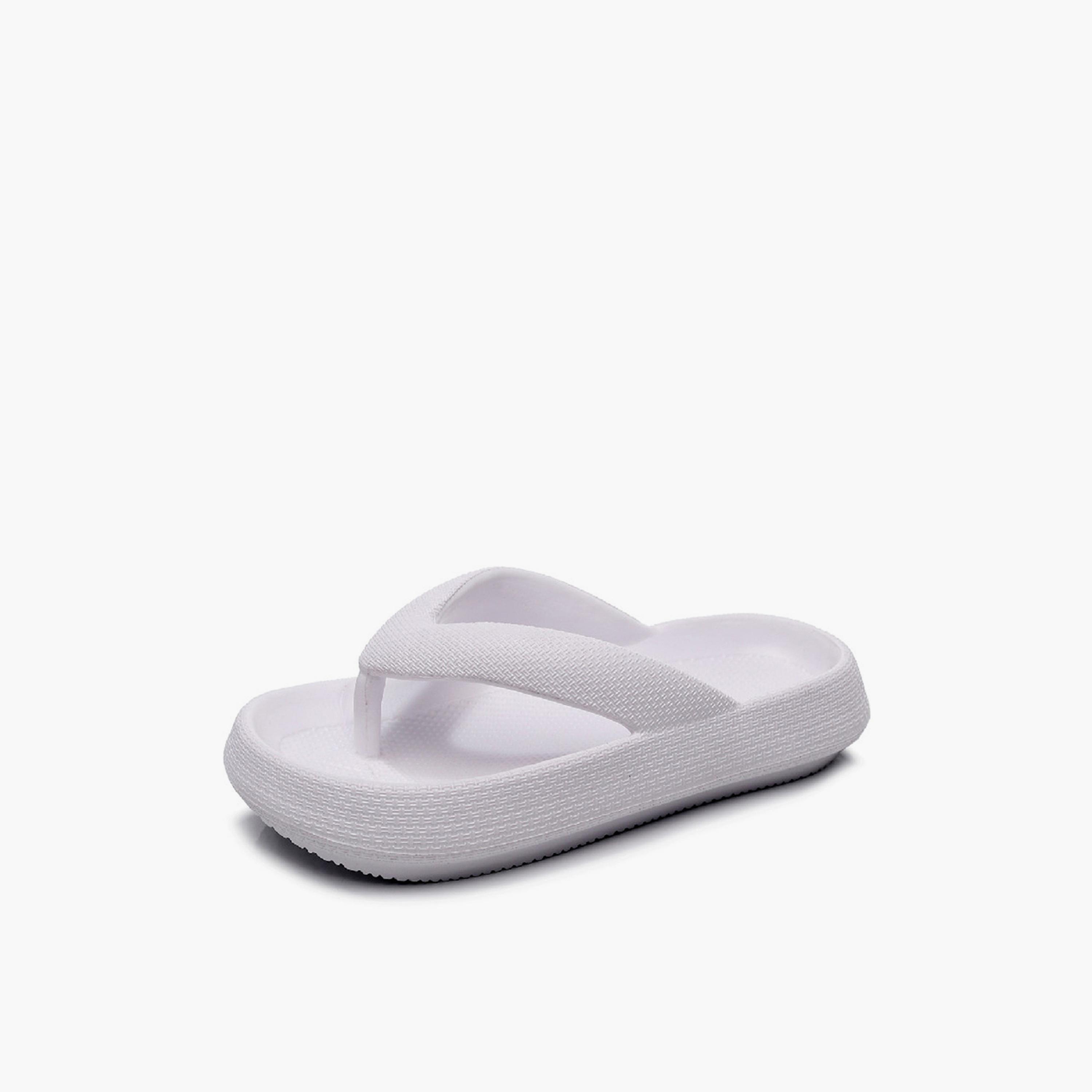 Take Two White Plain Thong Flip-Flops-women-shoes-flipflopsandslides-image-1