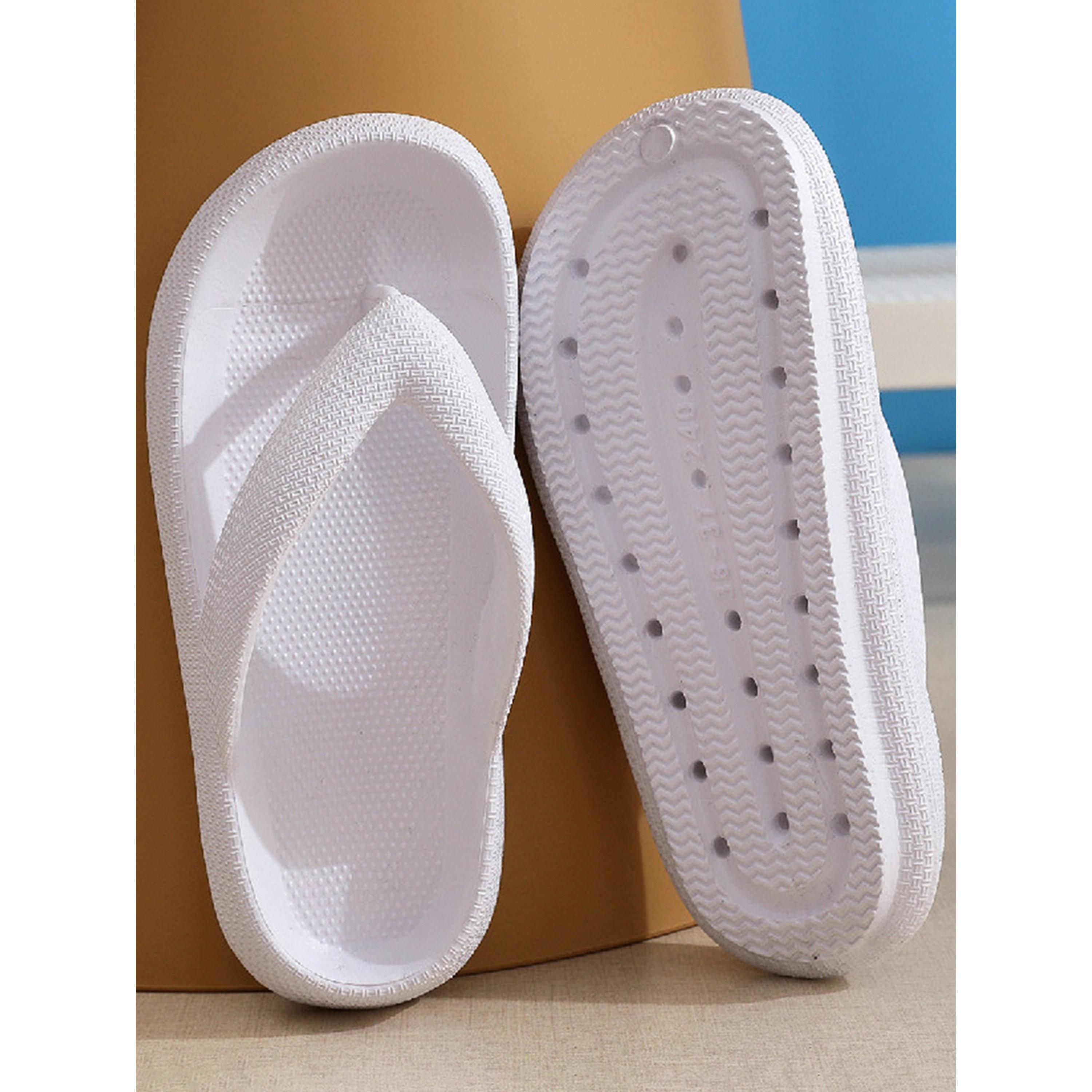 Take Two White Plain Thong Flip-Flops-women-shoes-flipflopsandslides-image-3