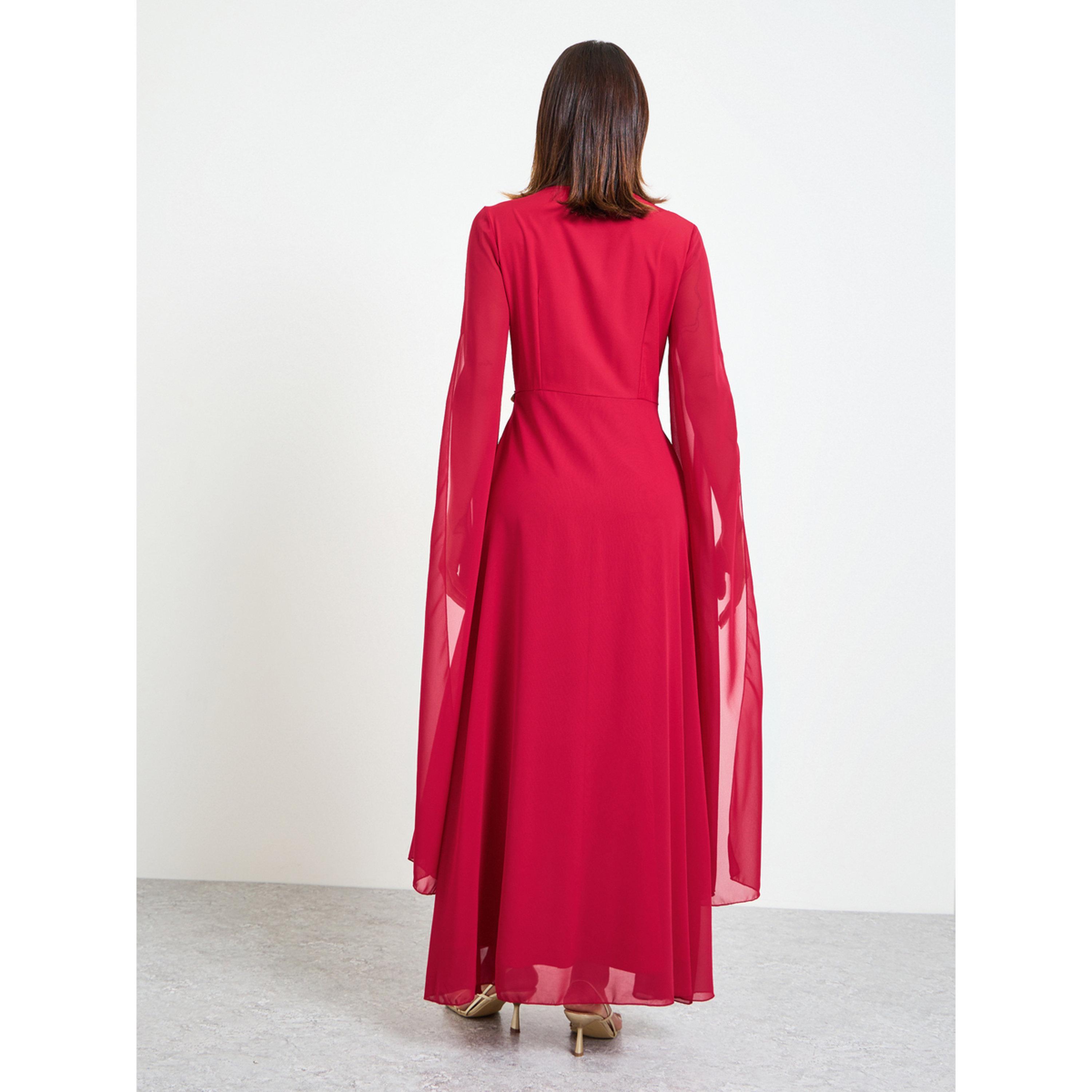 Take Two Embroidered Maxi Kaftan Dress with Long Sleeves-women-clothing-dresses-image-4