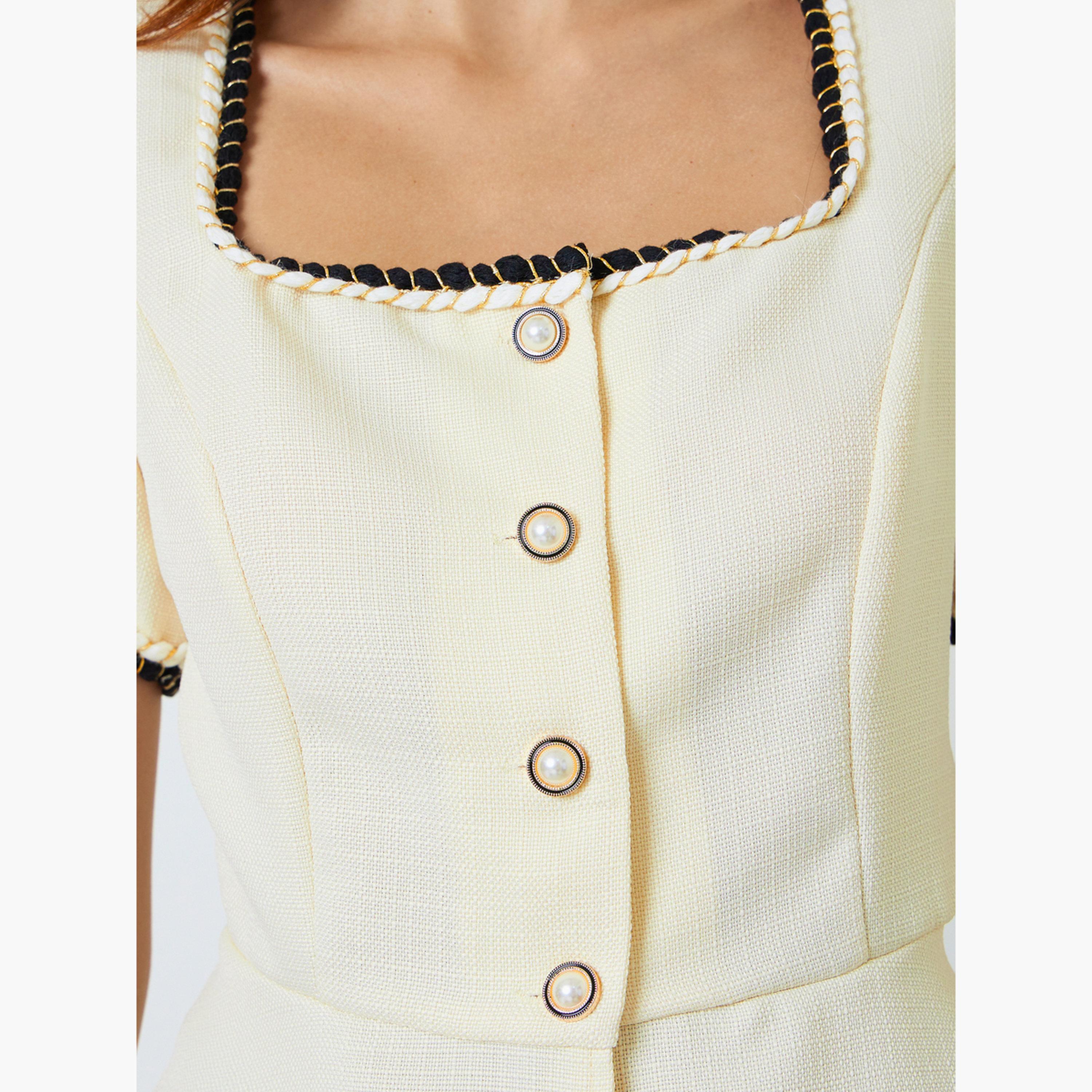 Take Two Beige Short Sleeve Peplum Top-women-clothing-shirtsandblouses-blouses-image-5
