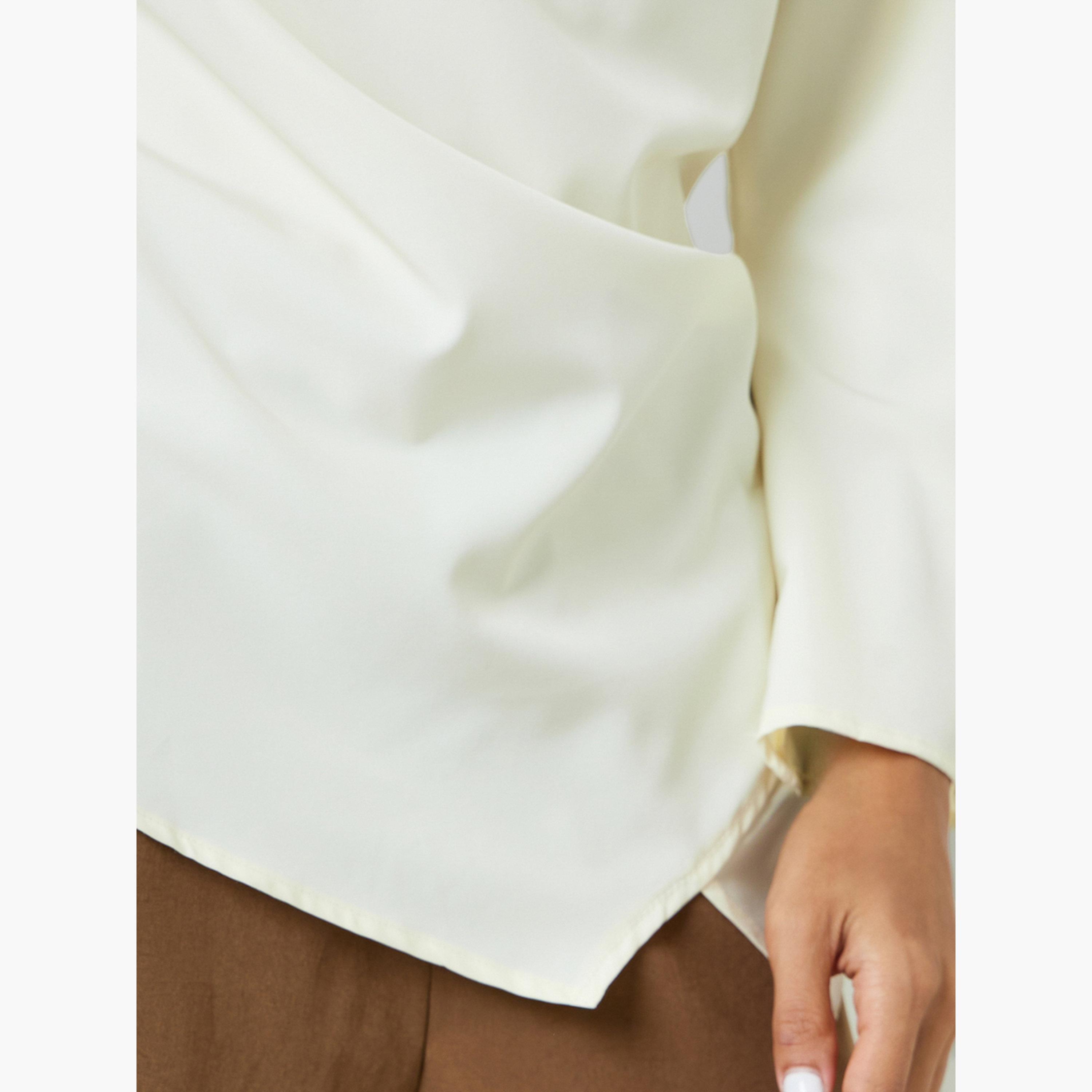 Take Two Beige Long Sleeve Boat Neck Top-women-clothing-shirtsandblouses-blouses-image-5