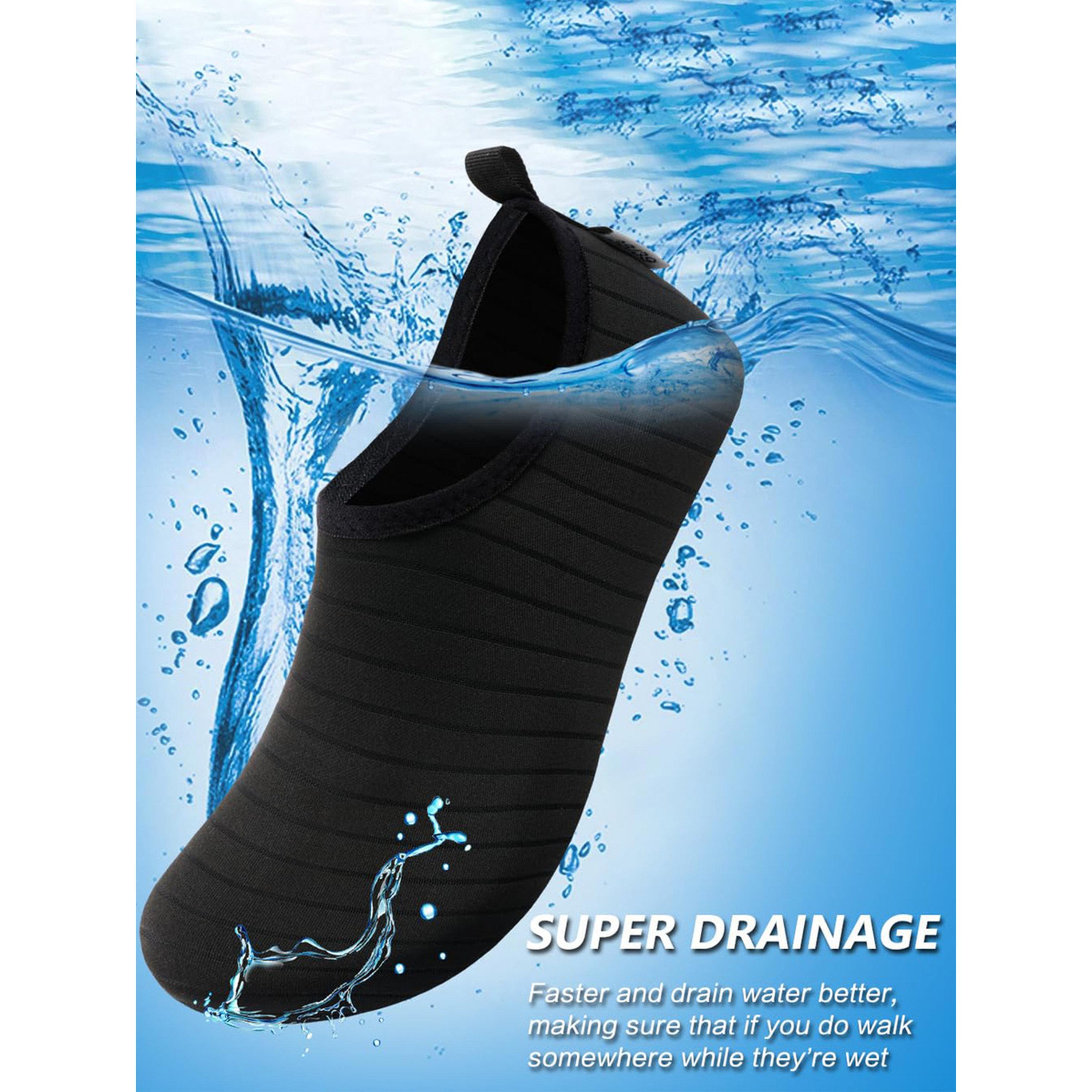 Take Two Black Flat Sports Water Shoes for Women - Quick Dry Aqua Socks-women-shoes-sneakers-image-4