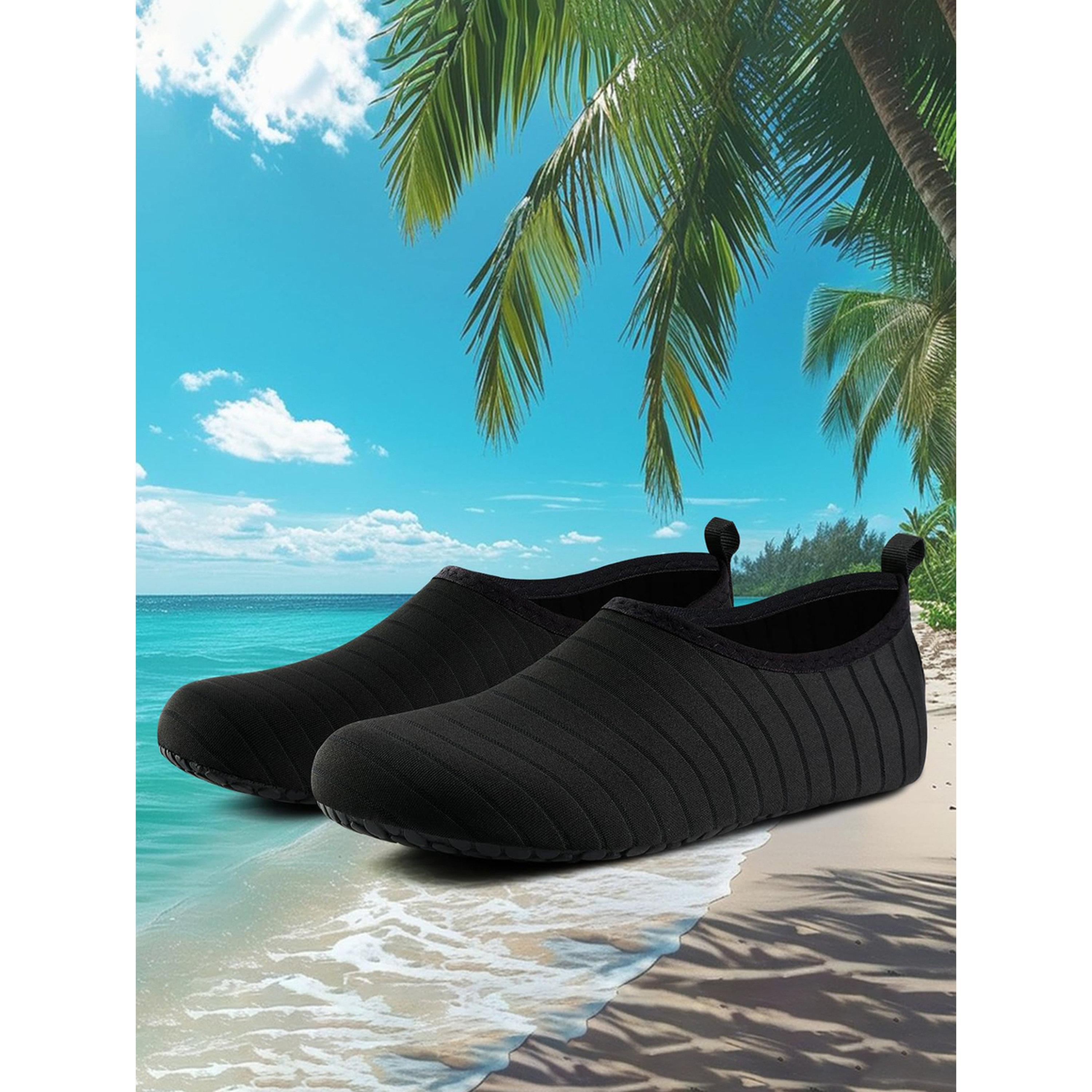Take Two Black Flat Sports Water Shoes for Women - Quick Dry Aqua Socks-women-shoes-sneakers-image-5