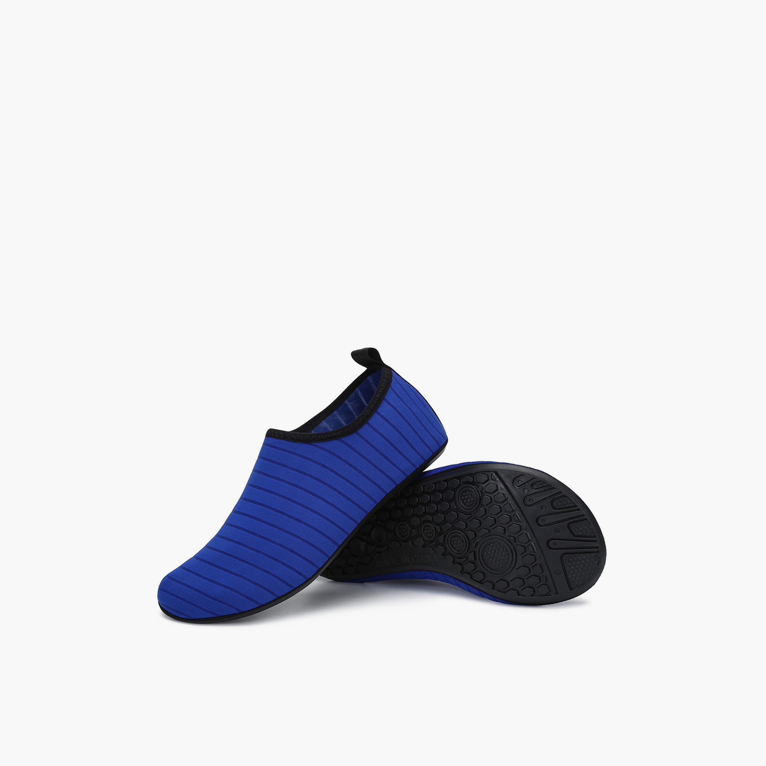 Take Two Dark Blue Flatform Casual Shoes for Women - Quick Dry and Slip-On Comfort-women-shoes-sneakers-image-1