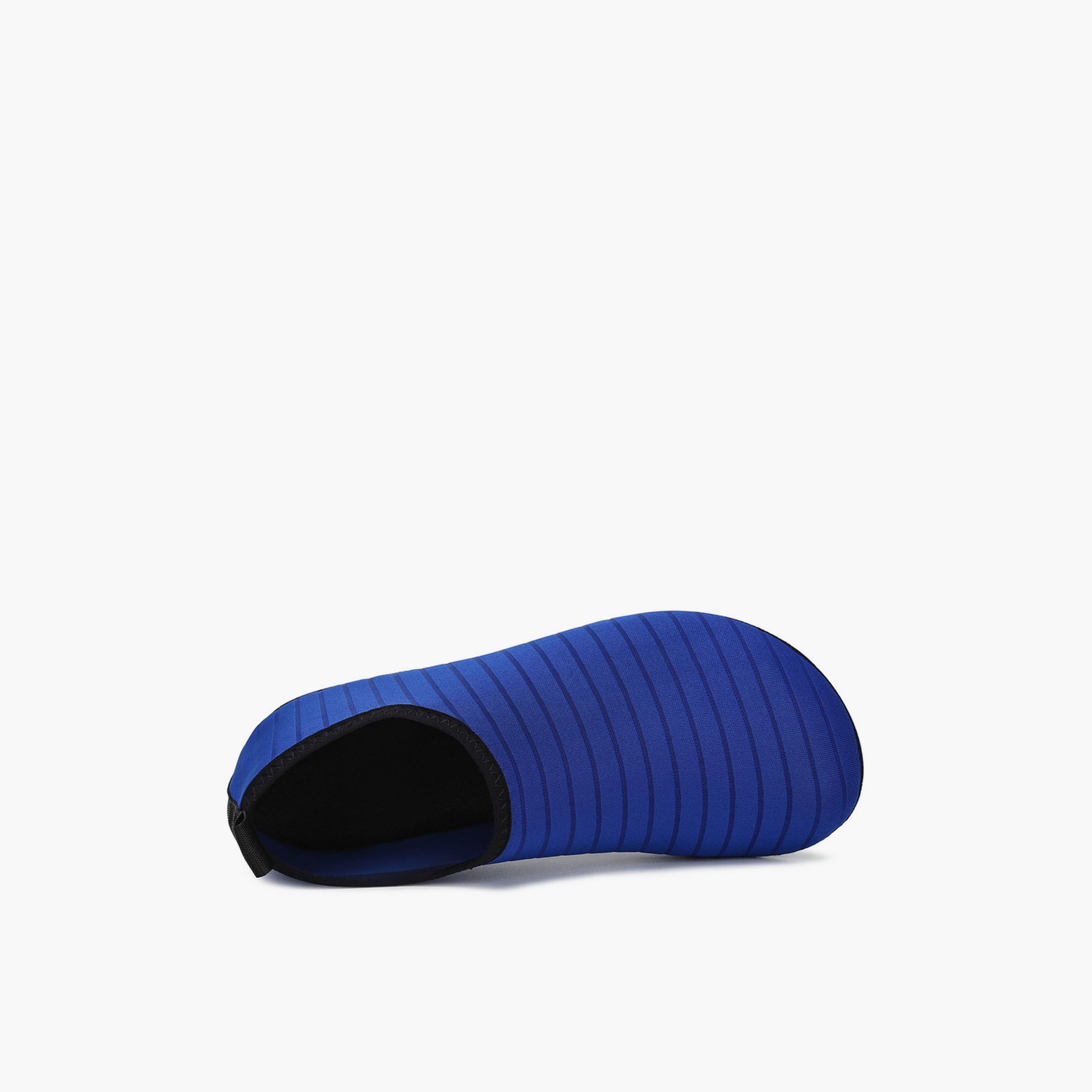Take Two Dark Blue Flatform Casual Shoes for Women - Quick Dry and Slip-On Comfort-women-shoes-sneakers-image-3