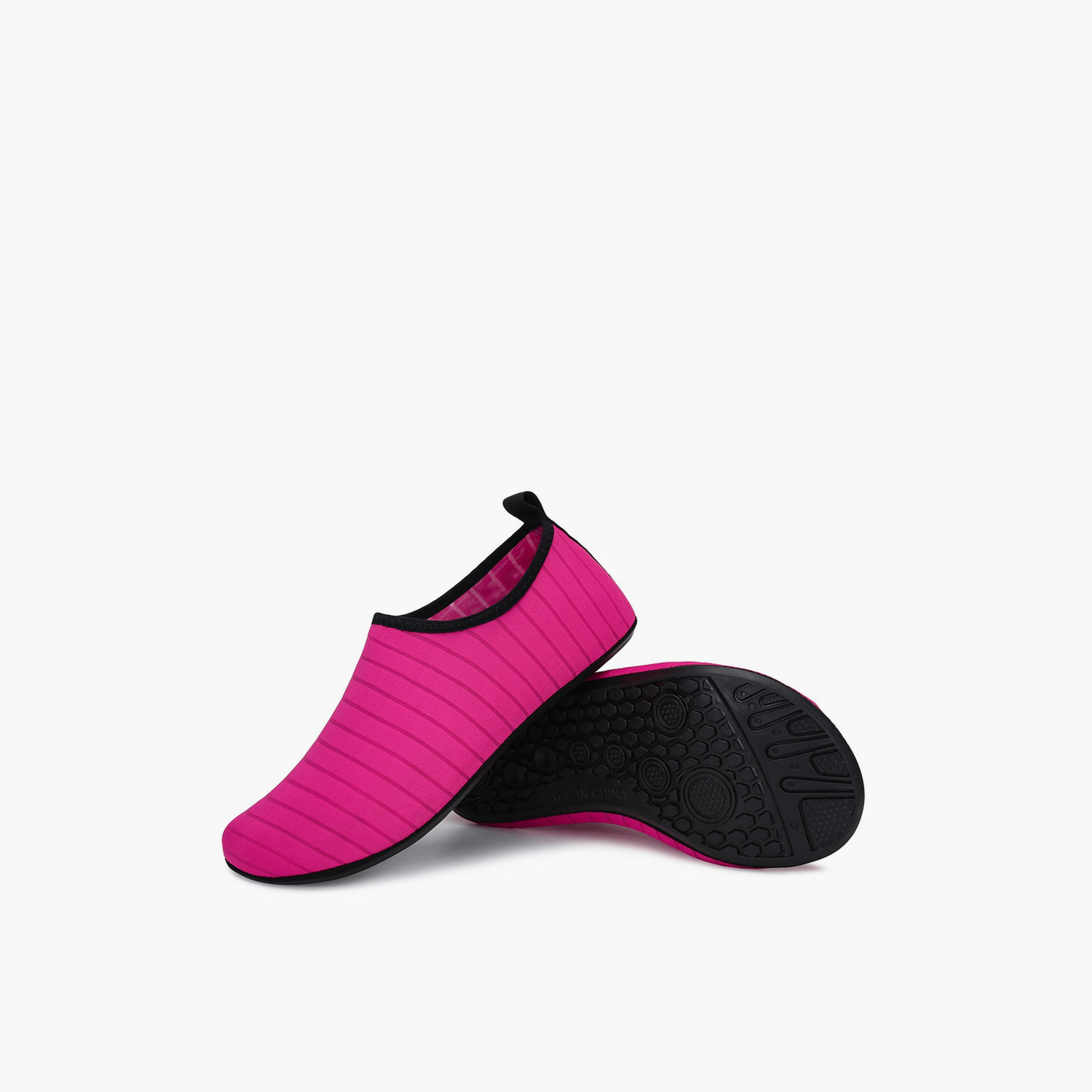 Take Two Magenta Slip-On Aqua Shoes for Women - Flatform Comfort-women-shoes-sneakers-image-1