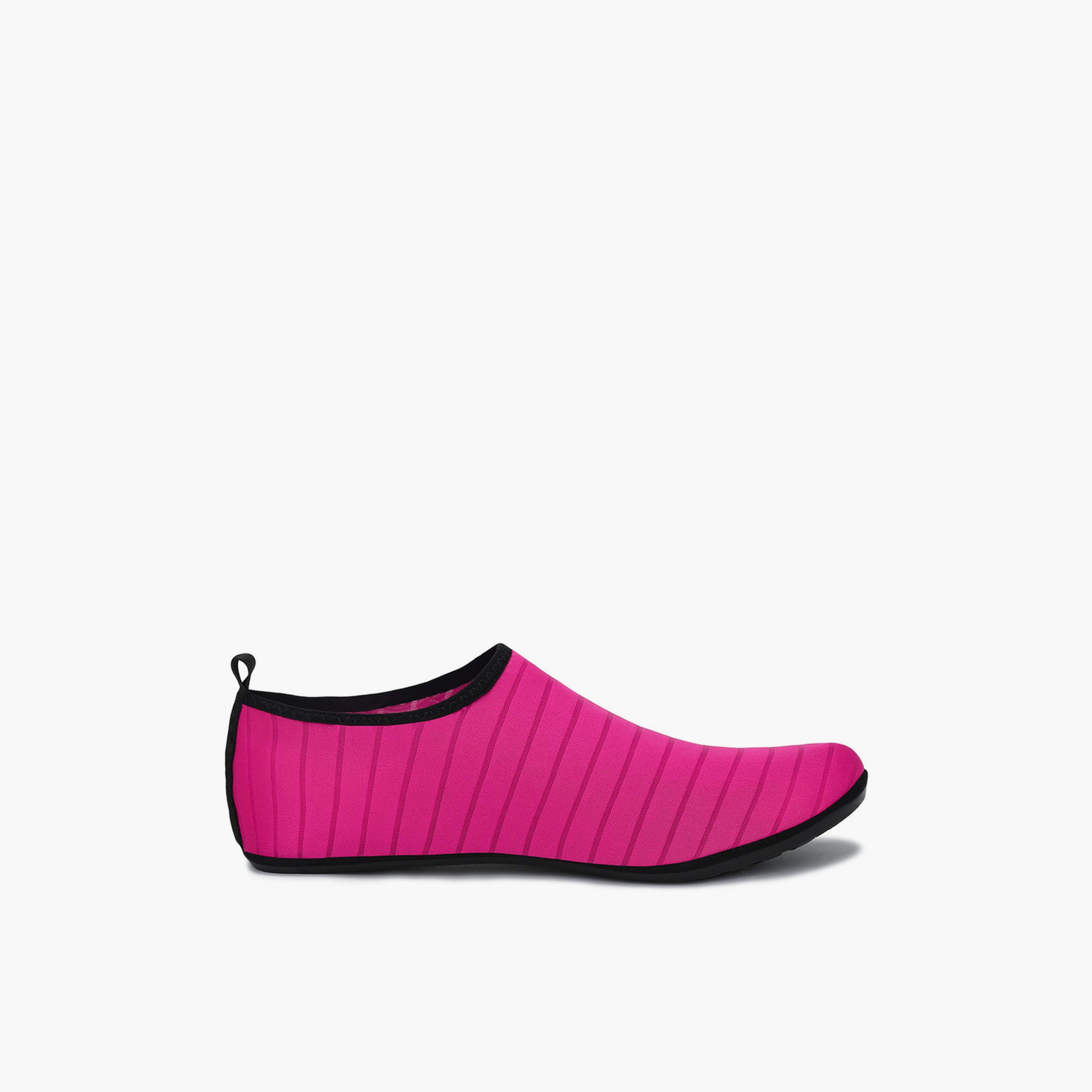 Take Two Magenta Slip-On Aqua Shoes for Women - Flatform Comfort-women-shoes-sneakers-image-2