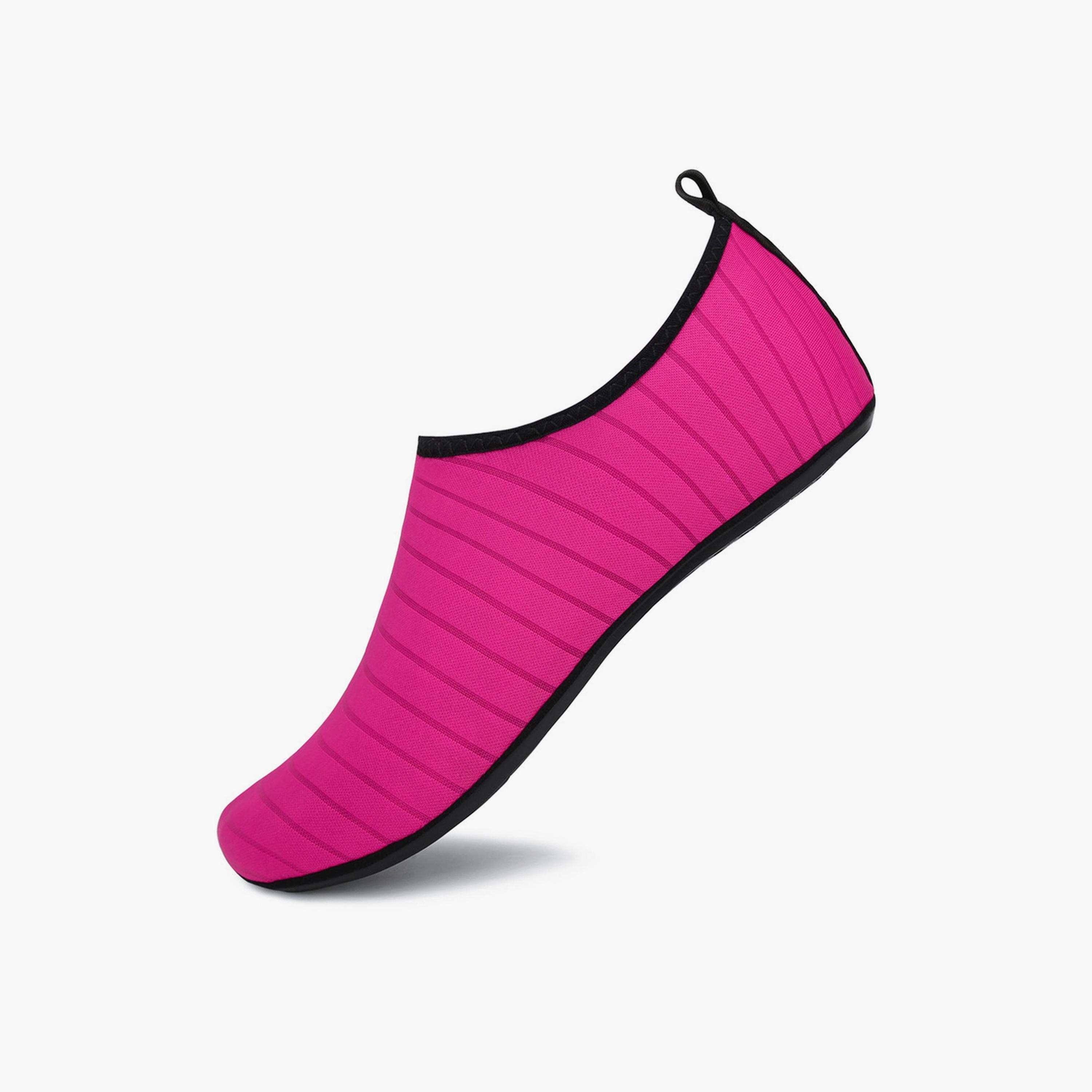 Take Two Magenta Slip-On Aqua Shoes for Women - Flatform Comfort-women-shoes-sneakers-image-5