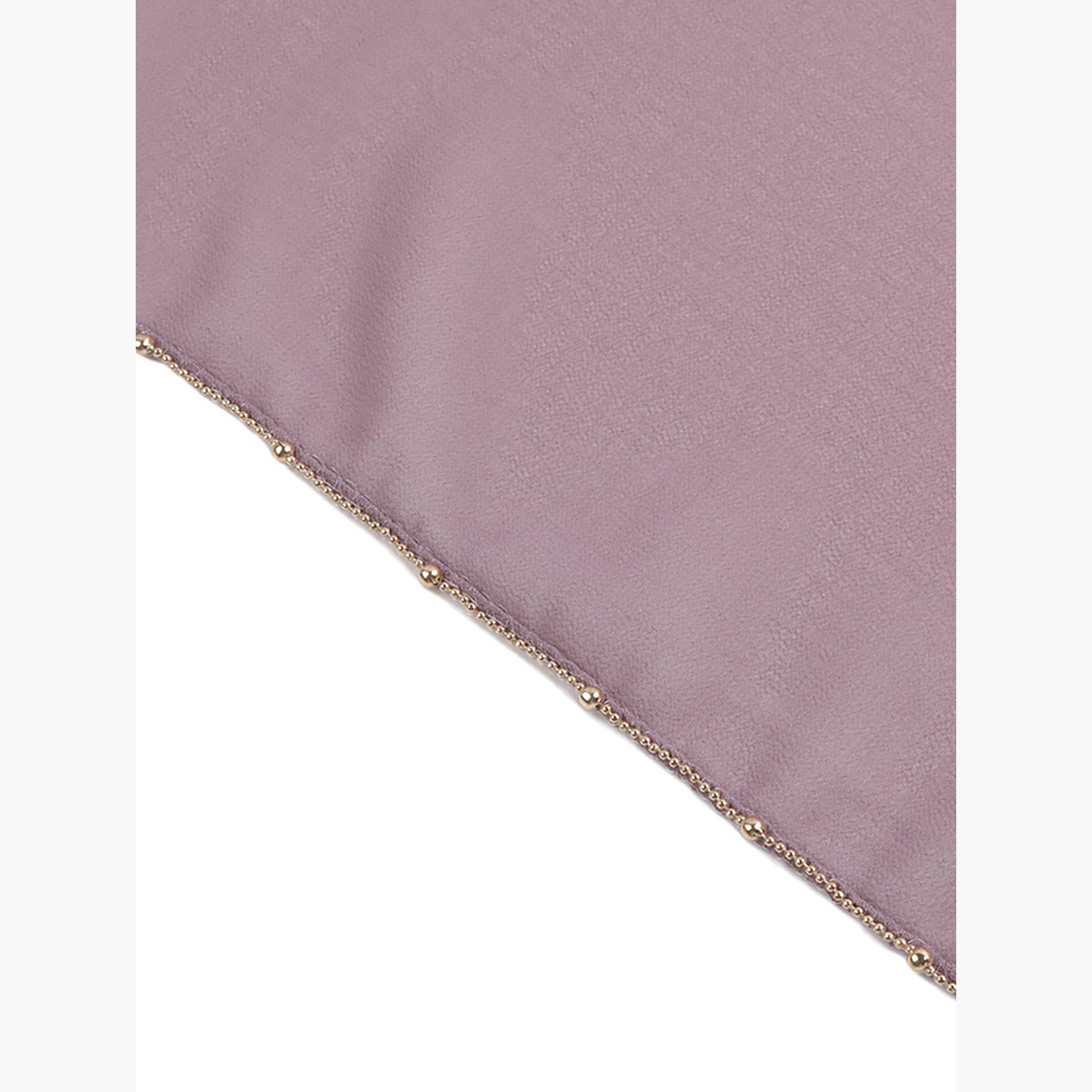 Take Two Grey Beaded Hijab-women-arabicclothing-headscarf-hijab-image-2