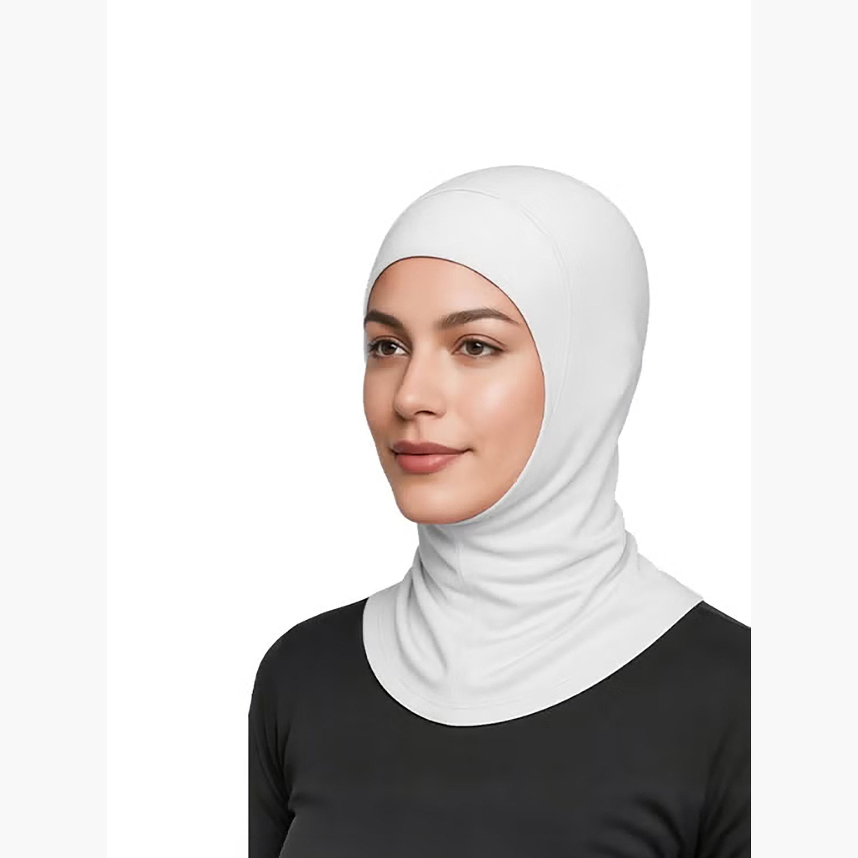 Take Two White Plain Hijab-women-arabicclothing-headscarf-hijab-image-1