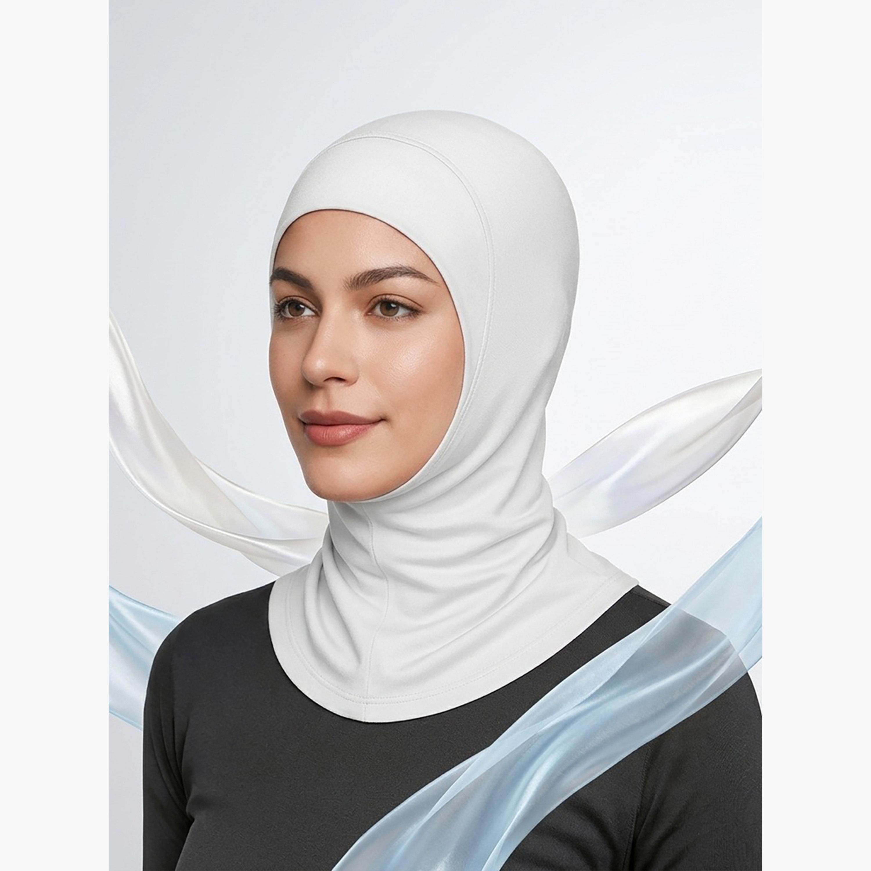 Take Two White Plain Hijab-women-arabicclothing-headscarf-hijab-image-3