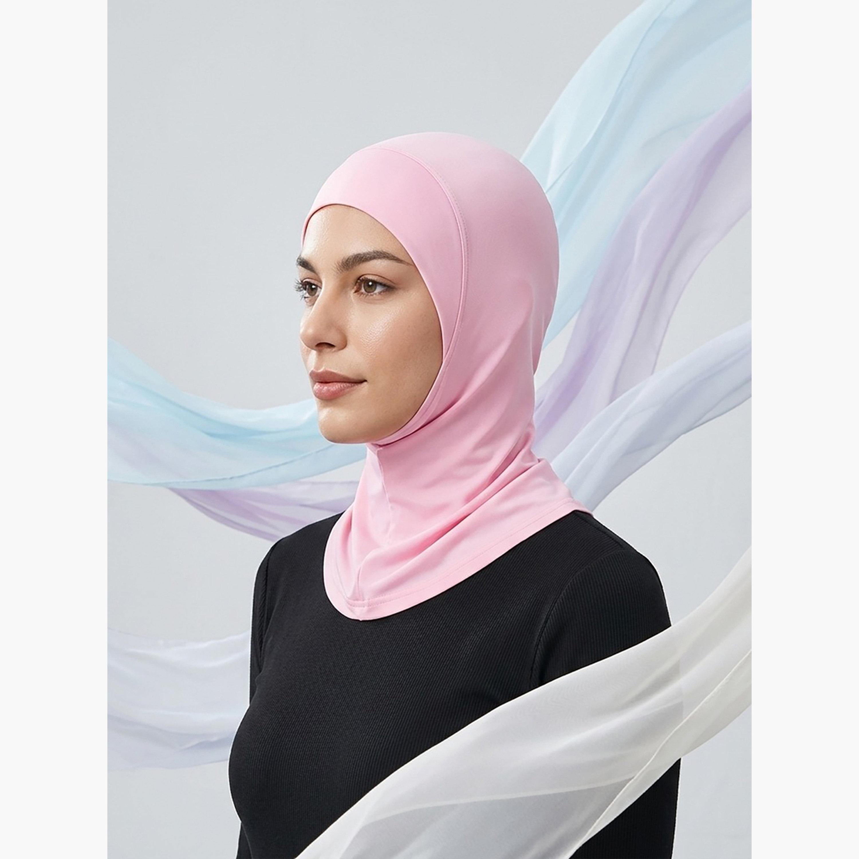 Take Two Light Pink Plain Hijab-women-arabicclothing-headscarf-hijab-image-2