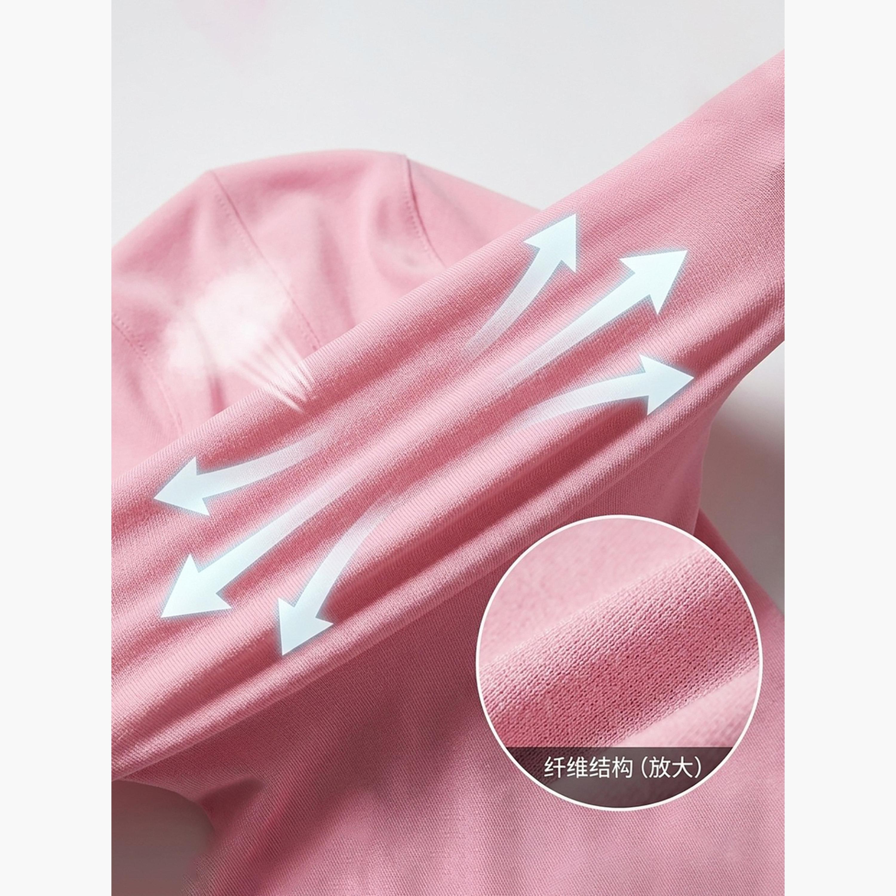 Take Two Light Pink Plain Hijab-women-arabicclothing-headscarf-hijab-image-3