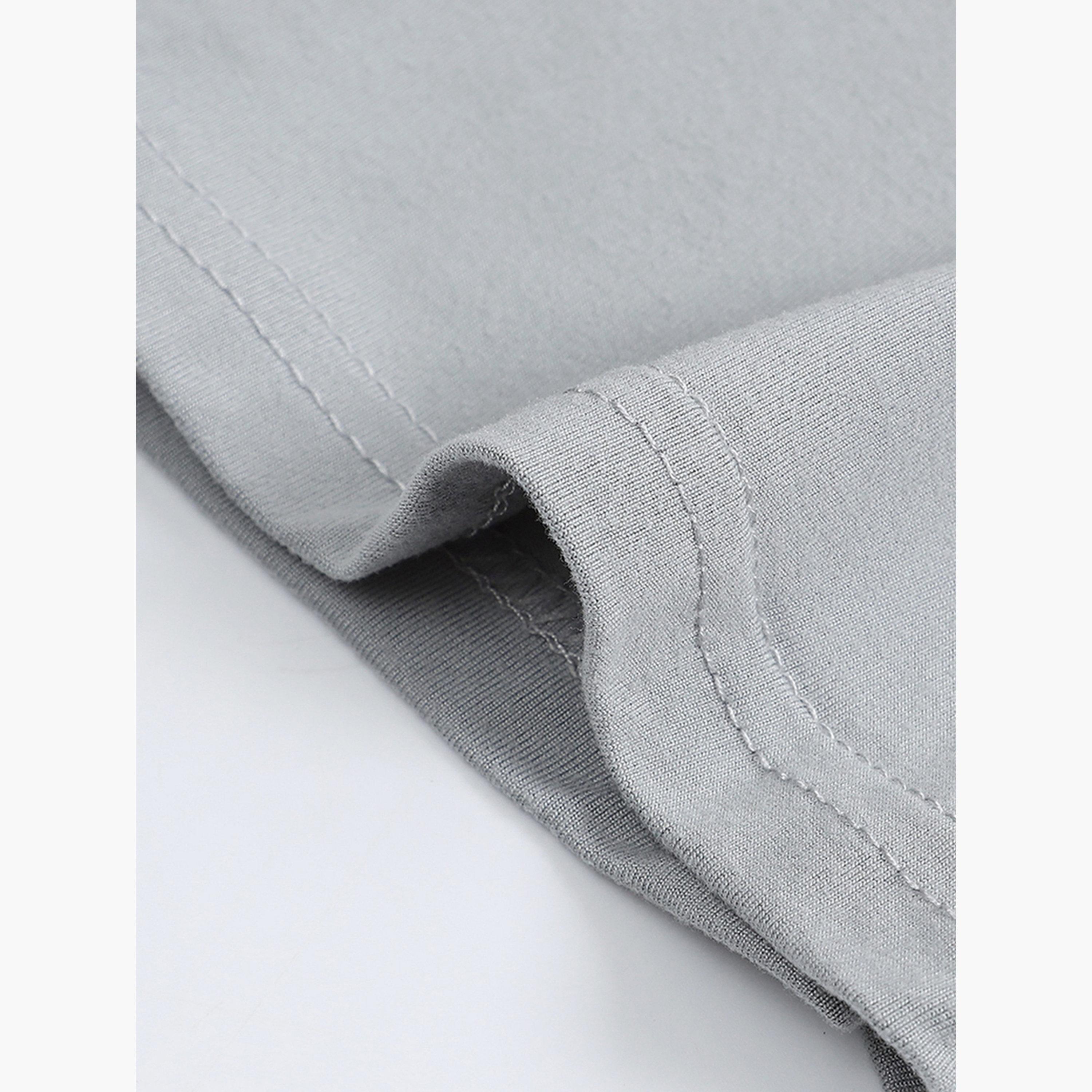 Take Two Men Grey Graphic Print Round Neck T-Shirt-men-clothing-tshirtsandpolos-tshirts-image-2