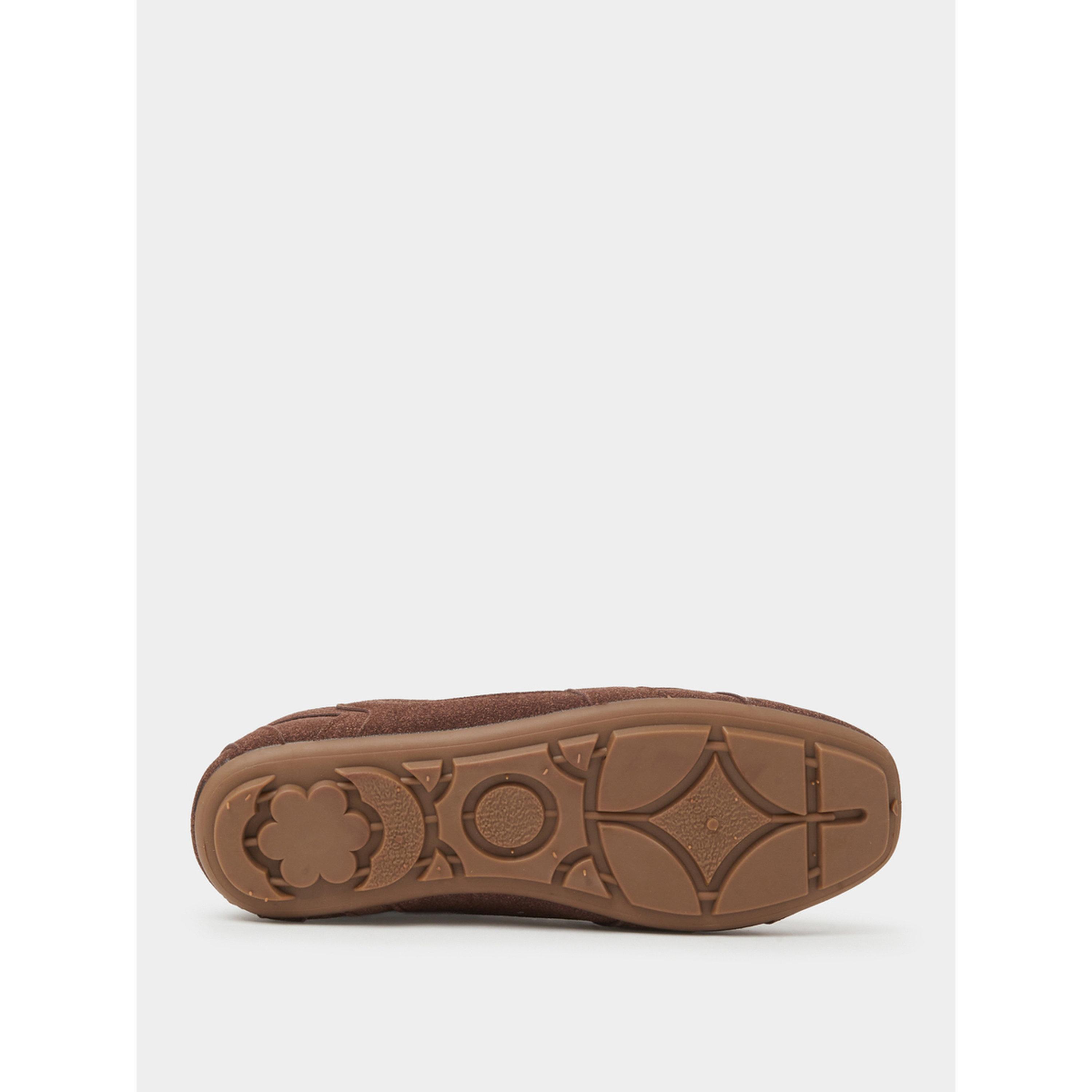 ستايلي - حذاء رياضي أنيق من جلد الغزال البني رباط-women-shoes-sneakers-image-6