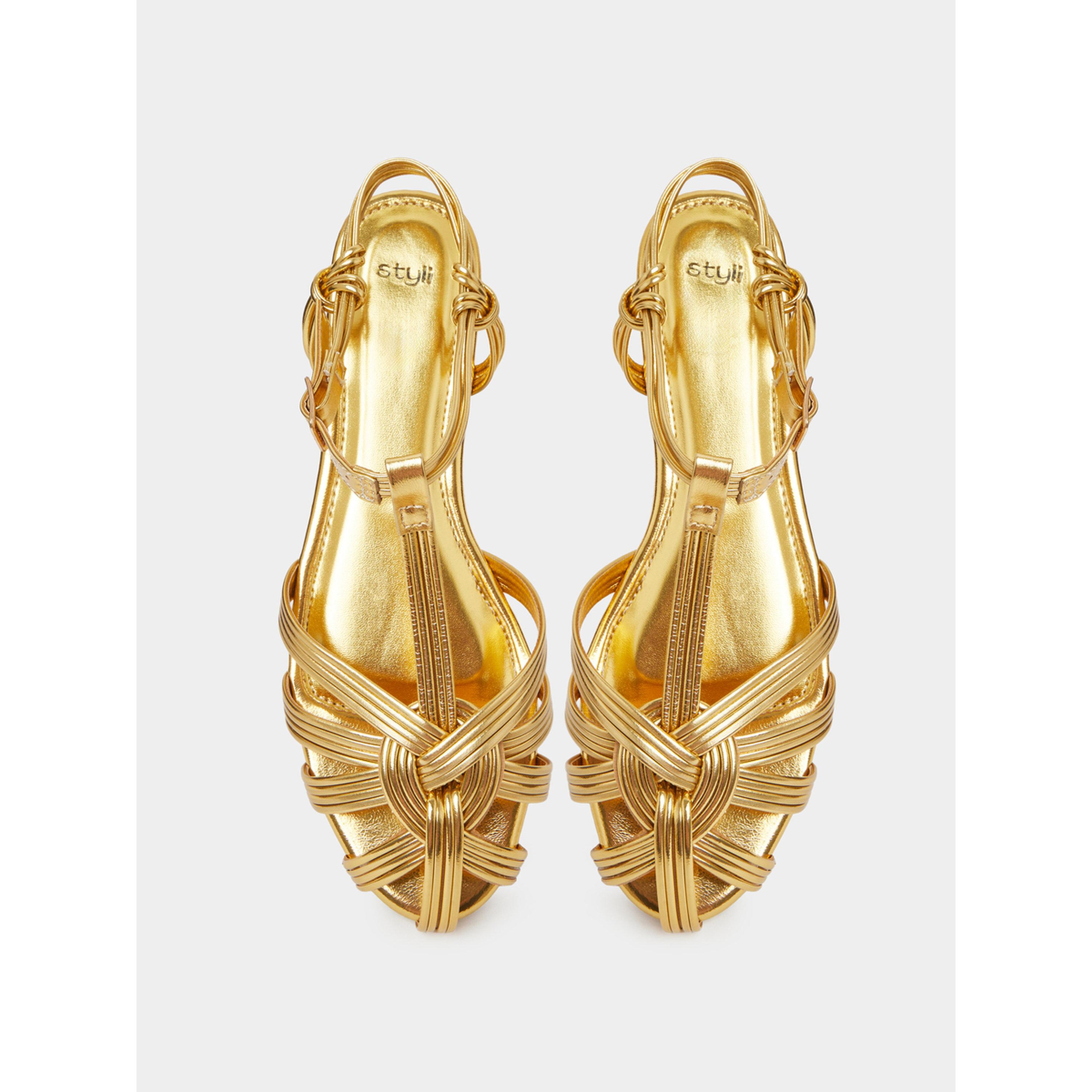صندل فلات بسير كاحل-women-shoes-sandals-flats-image-3