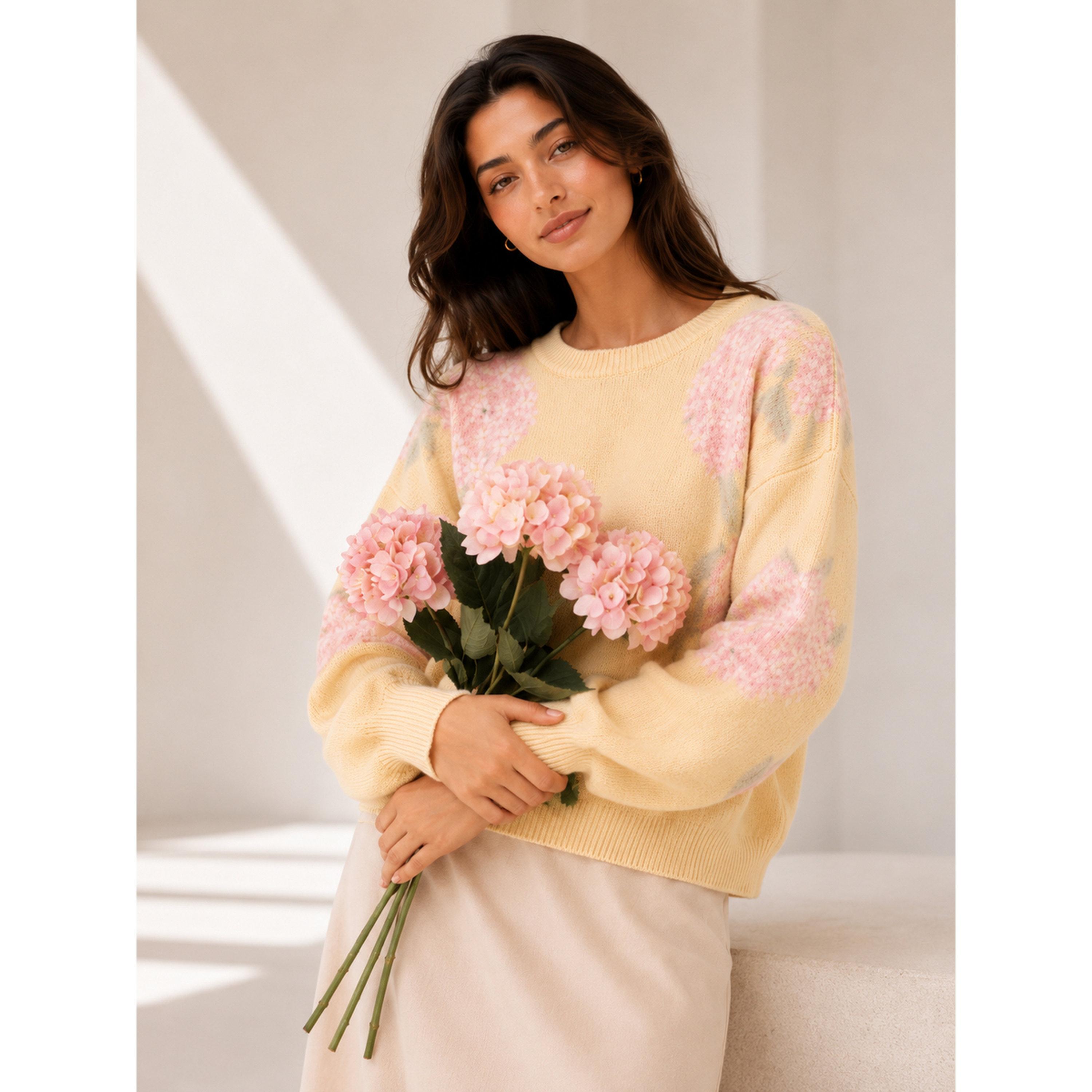 Take Two Floral Knit Crew Neck Sweater-women-winterwear-cardigansandjumpers-jumpers-image-3
