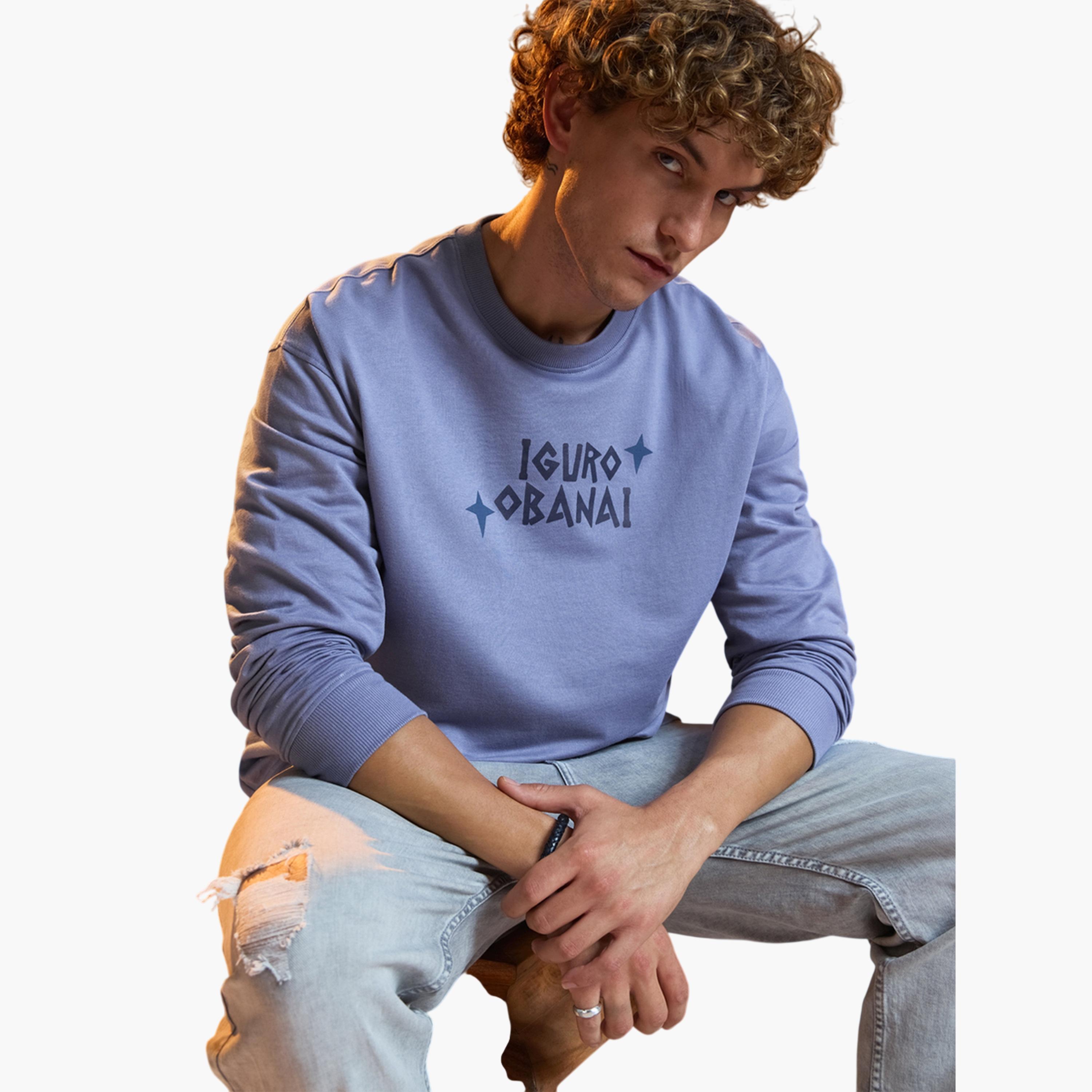 تيشيرت رجالي بأكمام طويلة وطبعة جرافيك ديمون سلاير أوباناي-men-clothing-tshirtsandpolos-tshirts-image-4