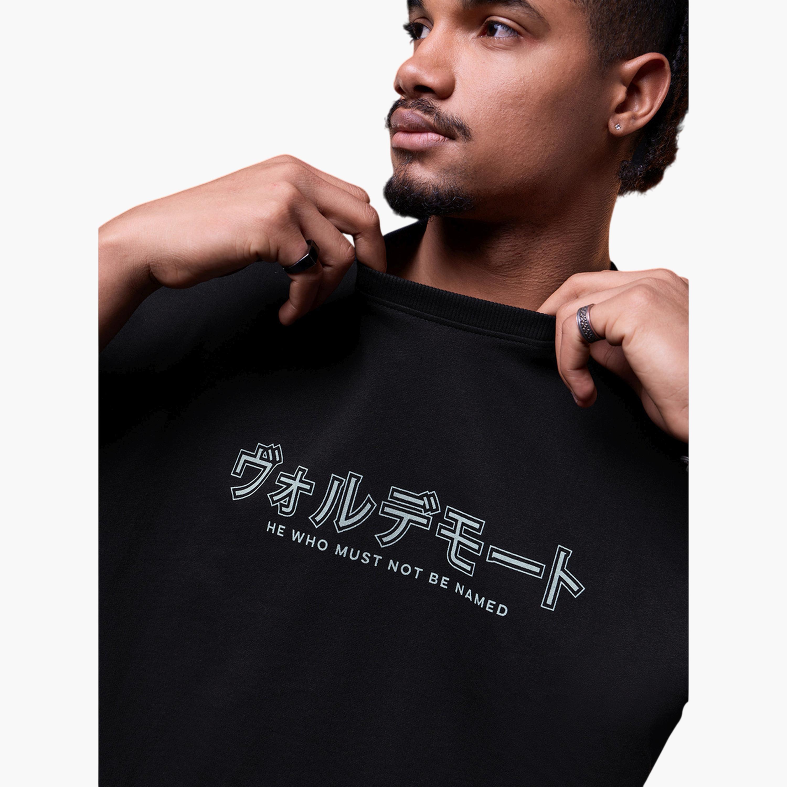 The Souled Store X Styli Mens Dark Lord Graphic Oversized Cotton T-Shirt-men-clothing-tshirtsandpolos-tshirts-image-3